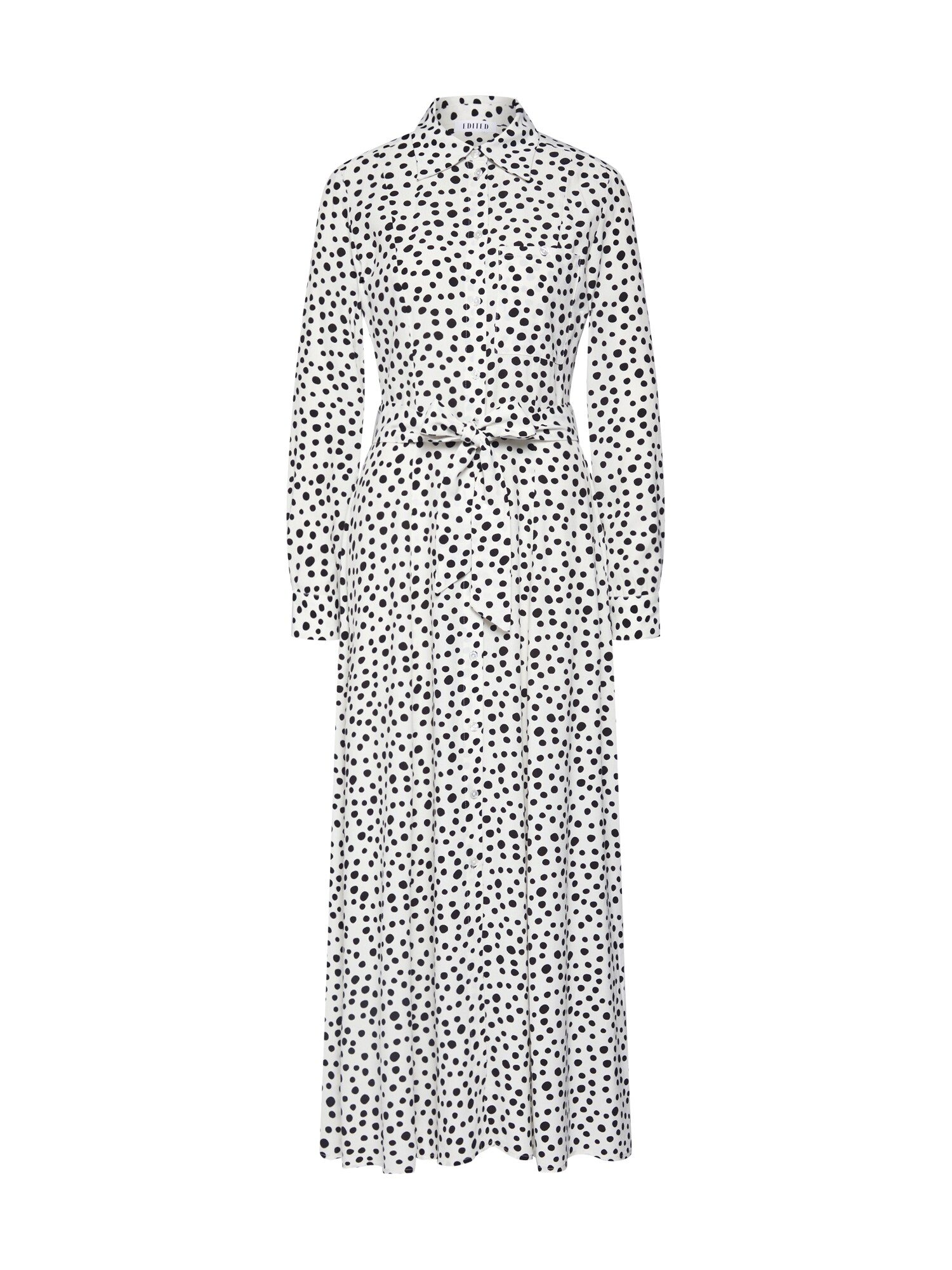 EDITED Palaidinės tipo suknelė 'Jonna'  balta / juoda