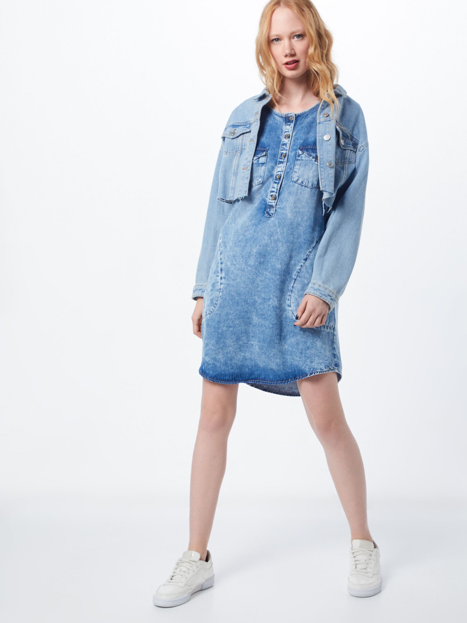 LTB Šaty 'ELORA' modrá denim (obrázok 4)