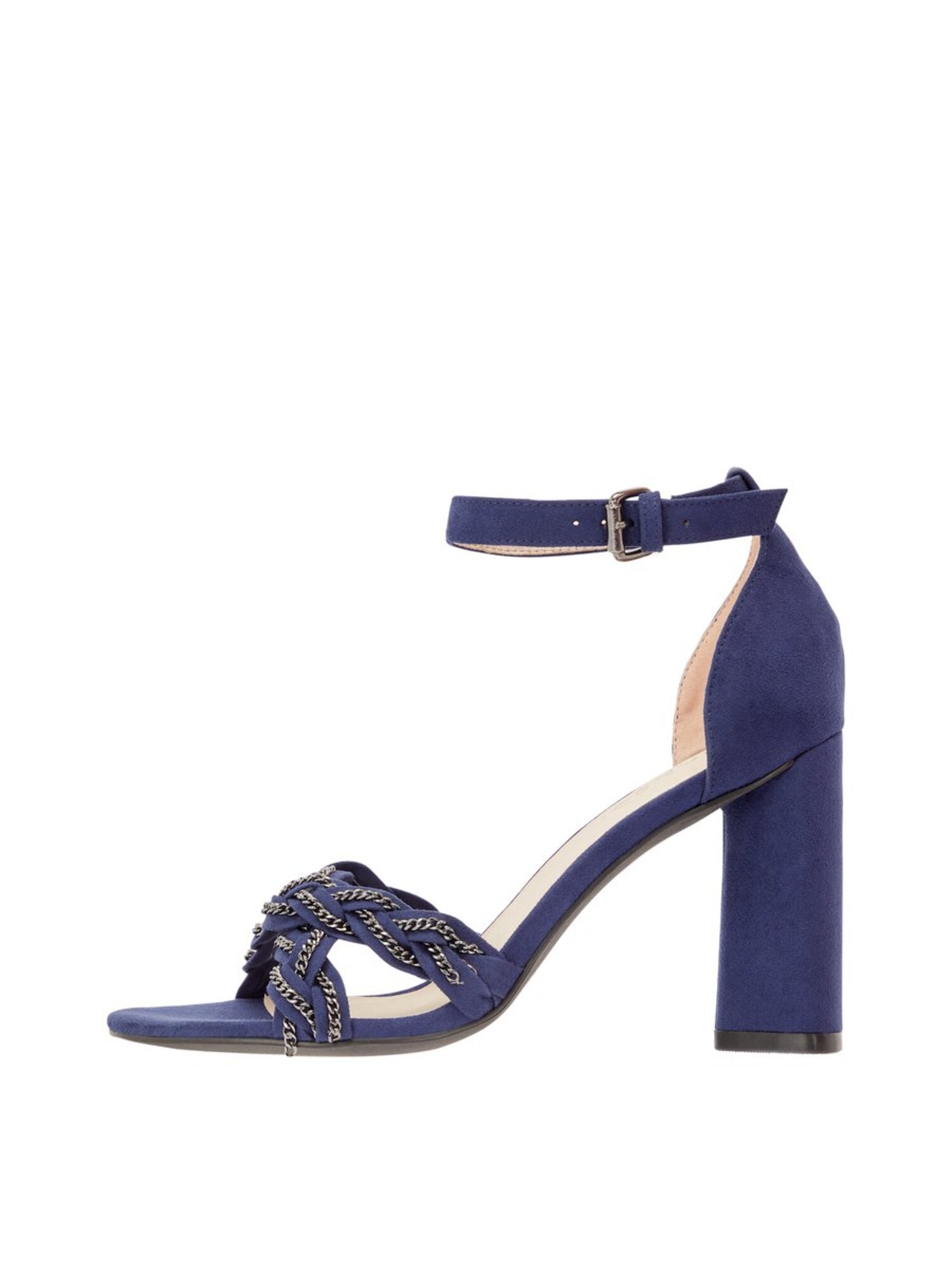 Bianco Dames Sandalen Met Riem Barb Navy bianco kopen in de aanbieding