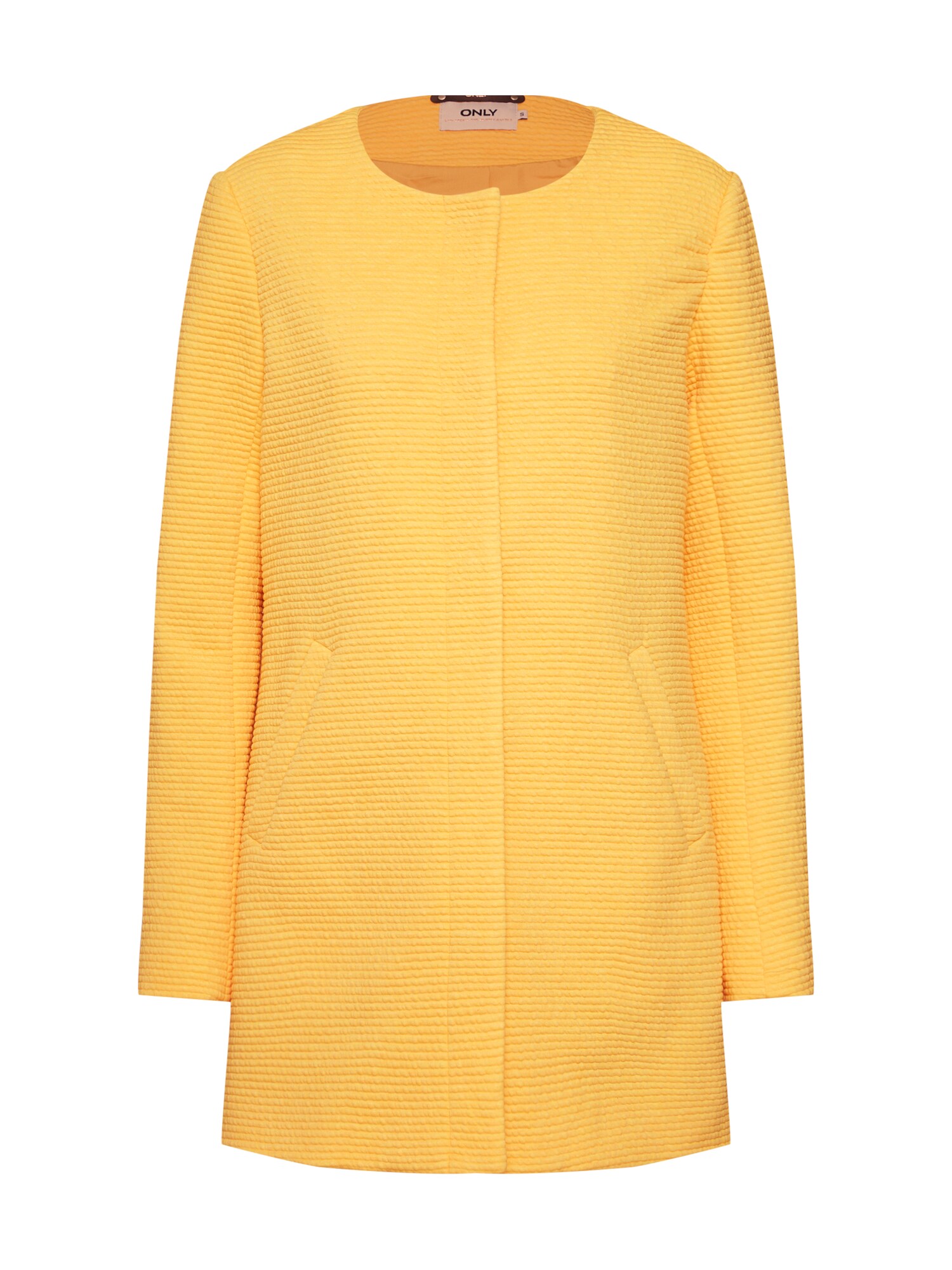 Only Dames Tussenmantel Sidney Link Spring Geel only kopen in de aanbieding