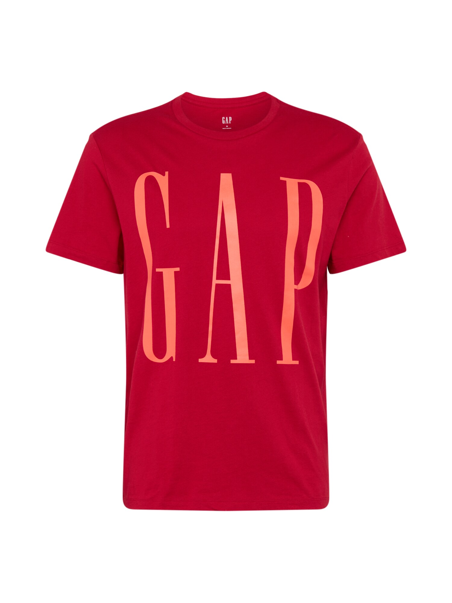 GAP Megztinis  raudona / pastelinė oranžinė