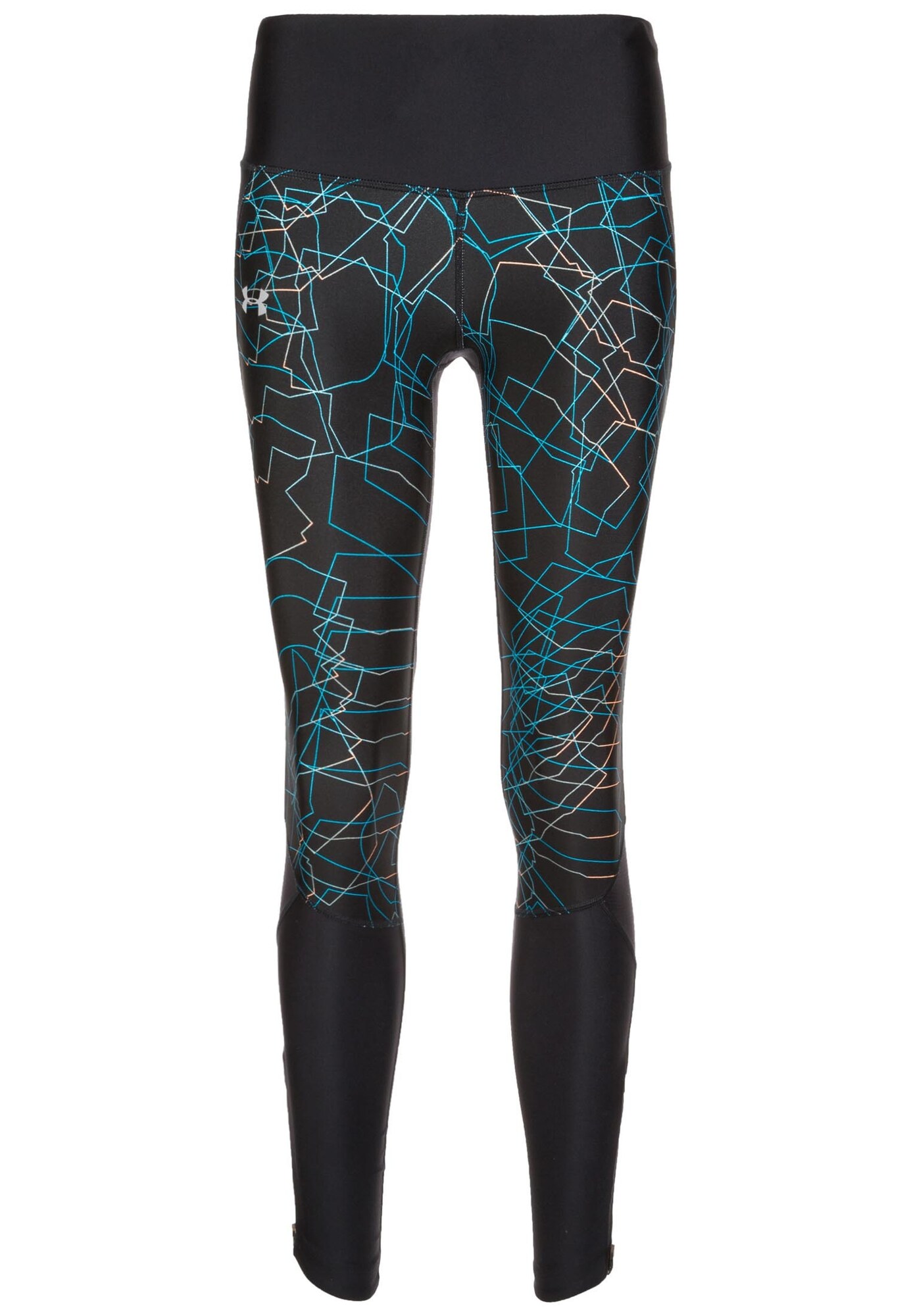 Under Armour Dames Sportbroek Fly Fast Turquoise Zwart under armour kopen in de aanbieding