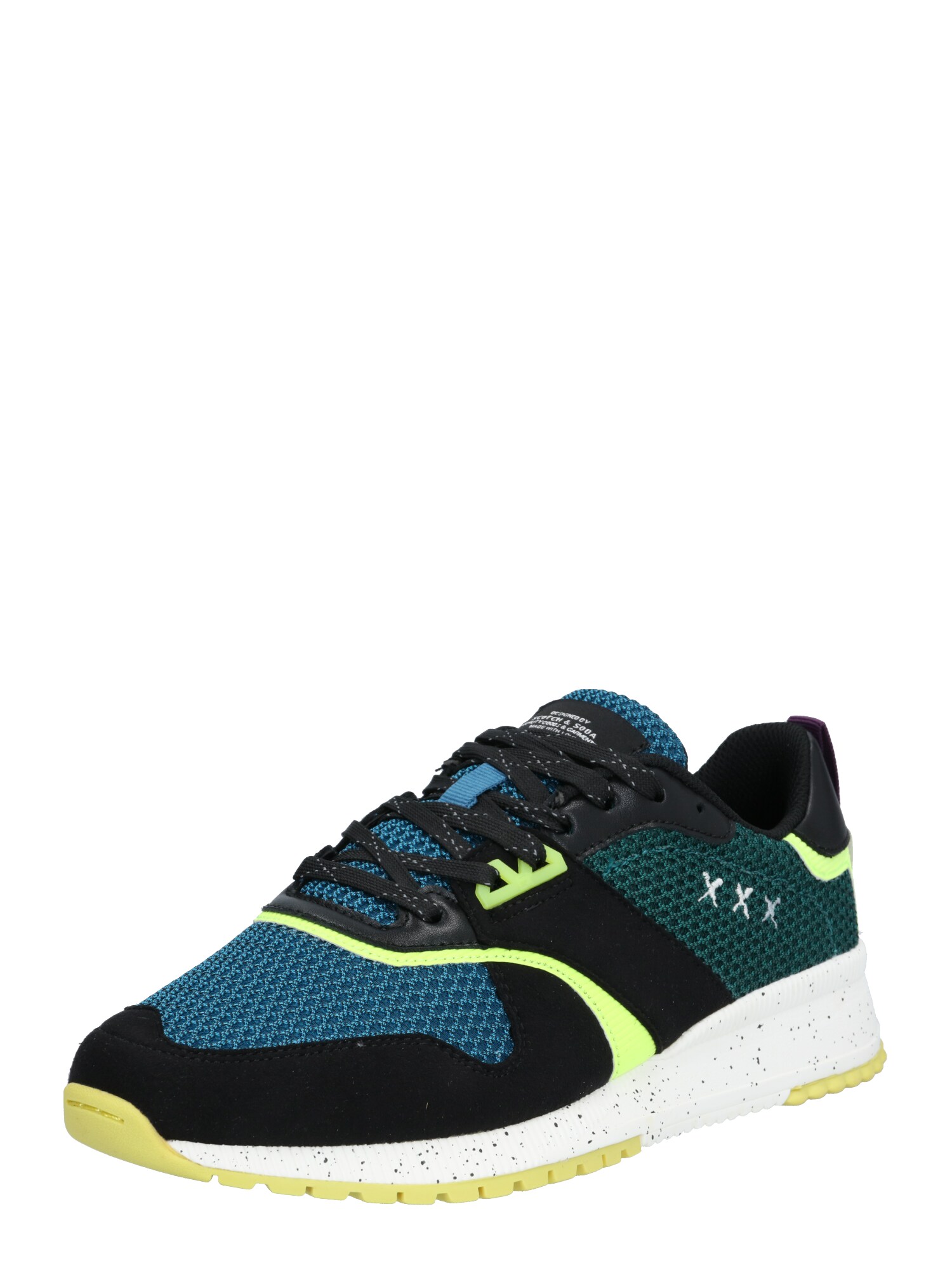 SCOTCH & SODA Sportbačiai be auliuko 'Vivex'  geltona / juoda / mėlyna