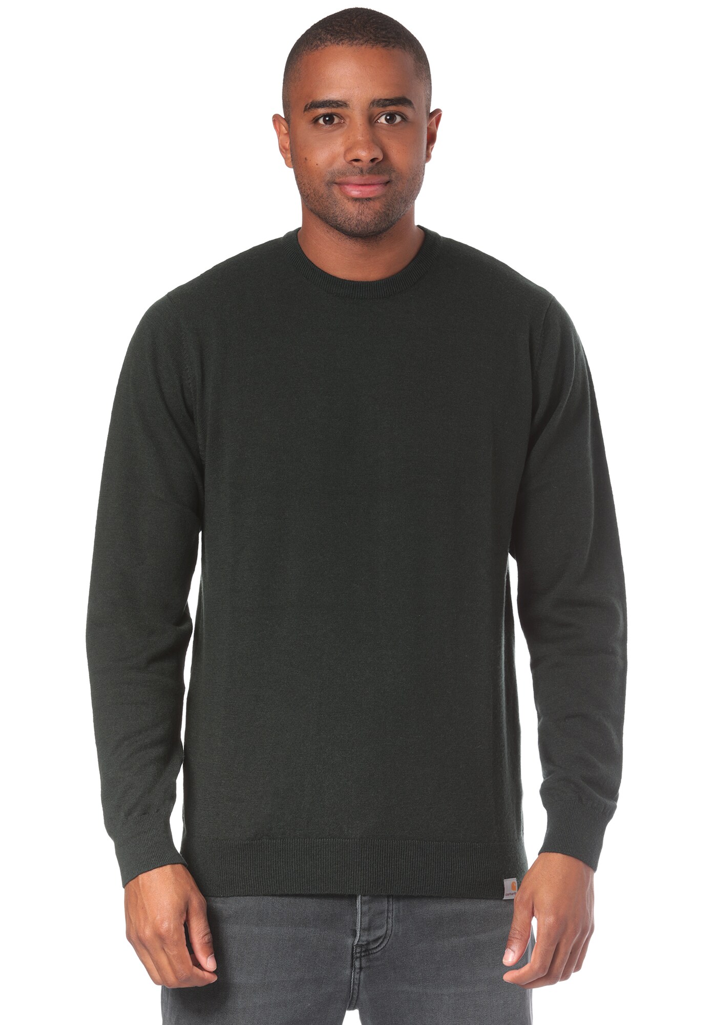 Carhartt Wip Heren Trui Playoff Donkergrijs carhartt wip kopen in de aanbieding