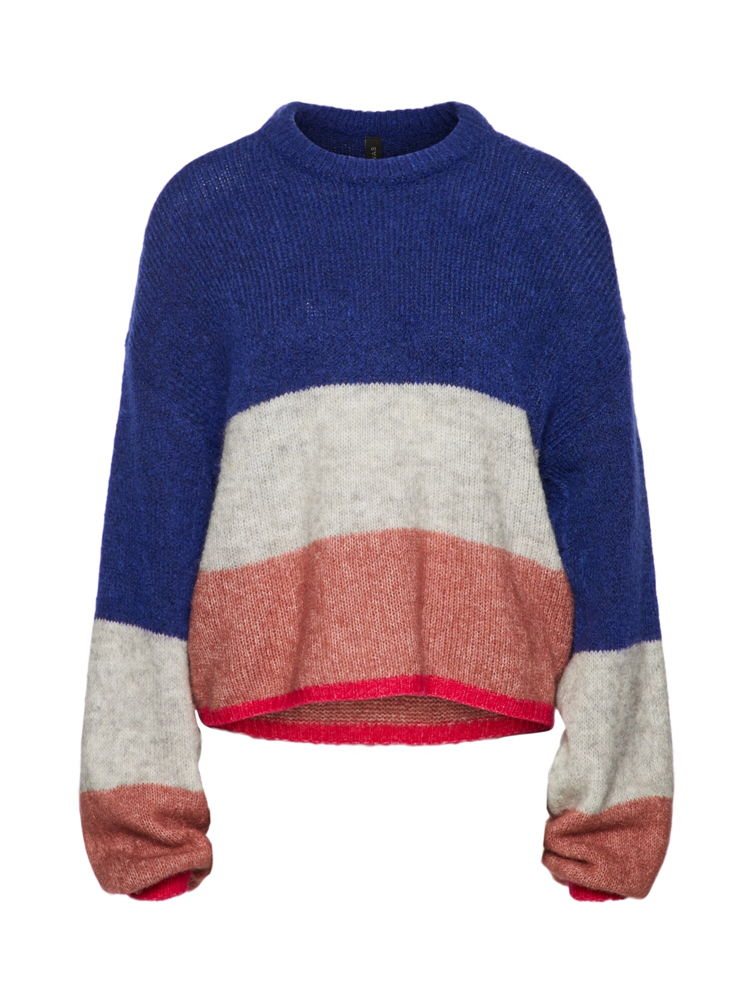 Yas Dames Trui Blauw Grijs Rosa yas kopen in de aanbieding