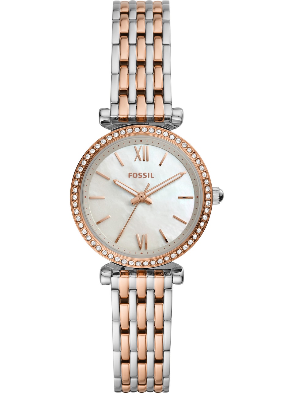 Analog klocka 'Carlie Mini' guld / silver