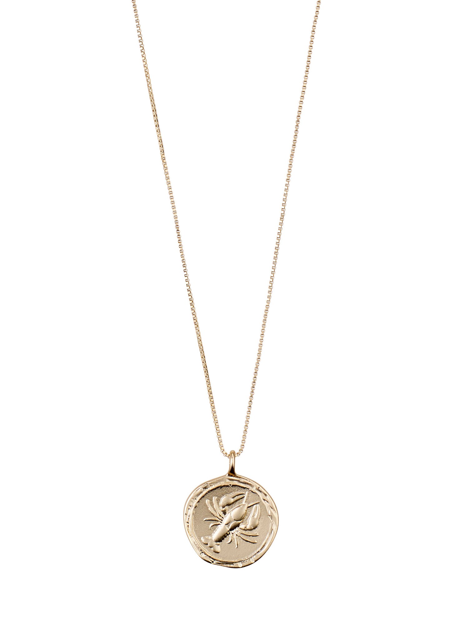 Pilgrim Grandinėlė 'Cancer Zodiac Sign'  auksas