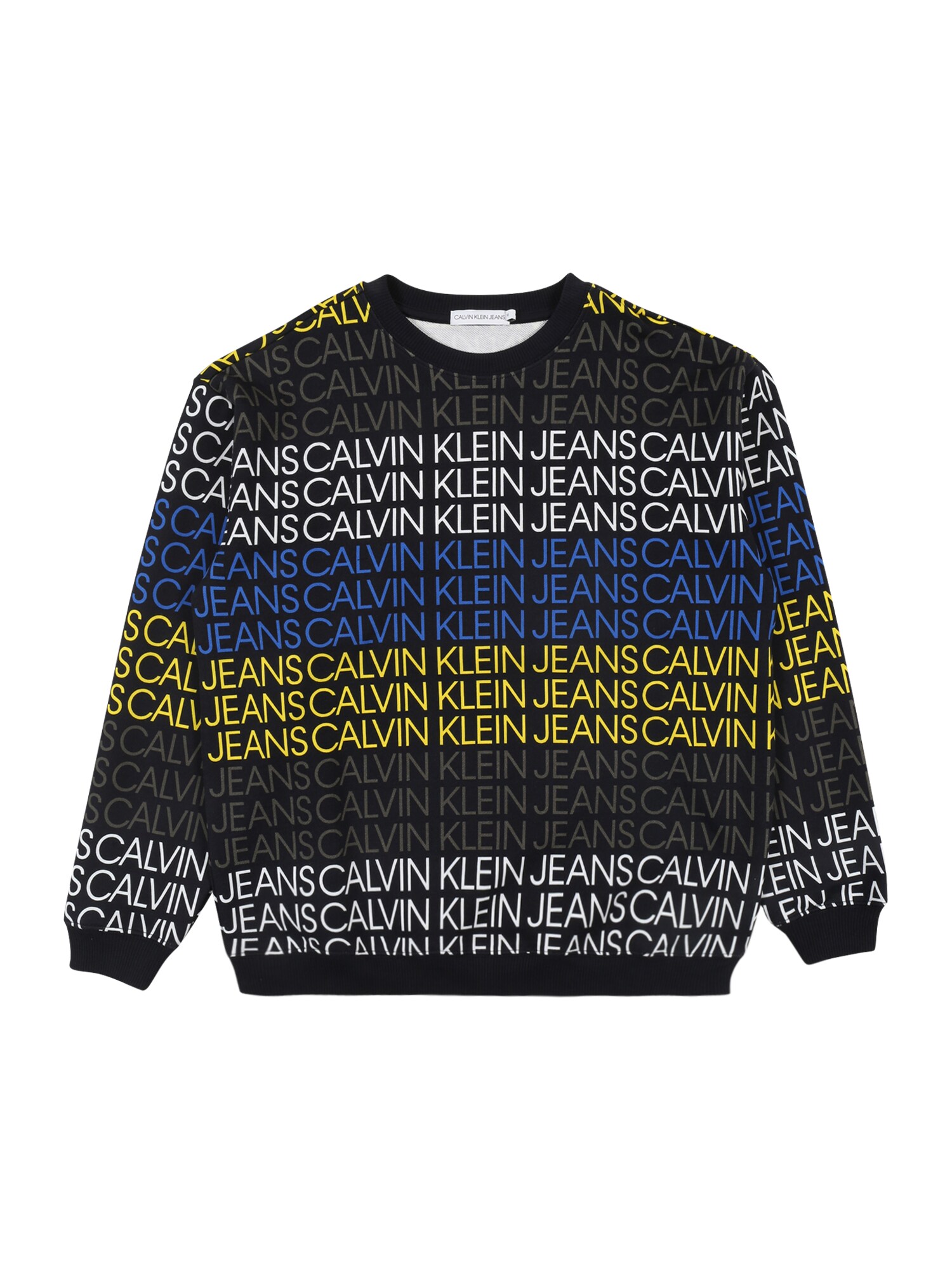 Calvin Klein Jeans Megztinis be užsegimo  juoda / mišrios spalvos