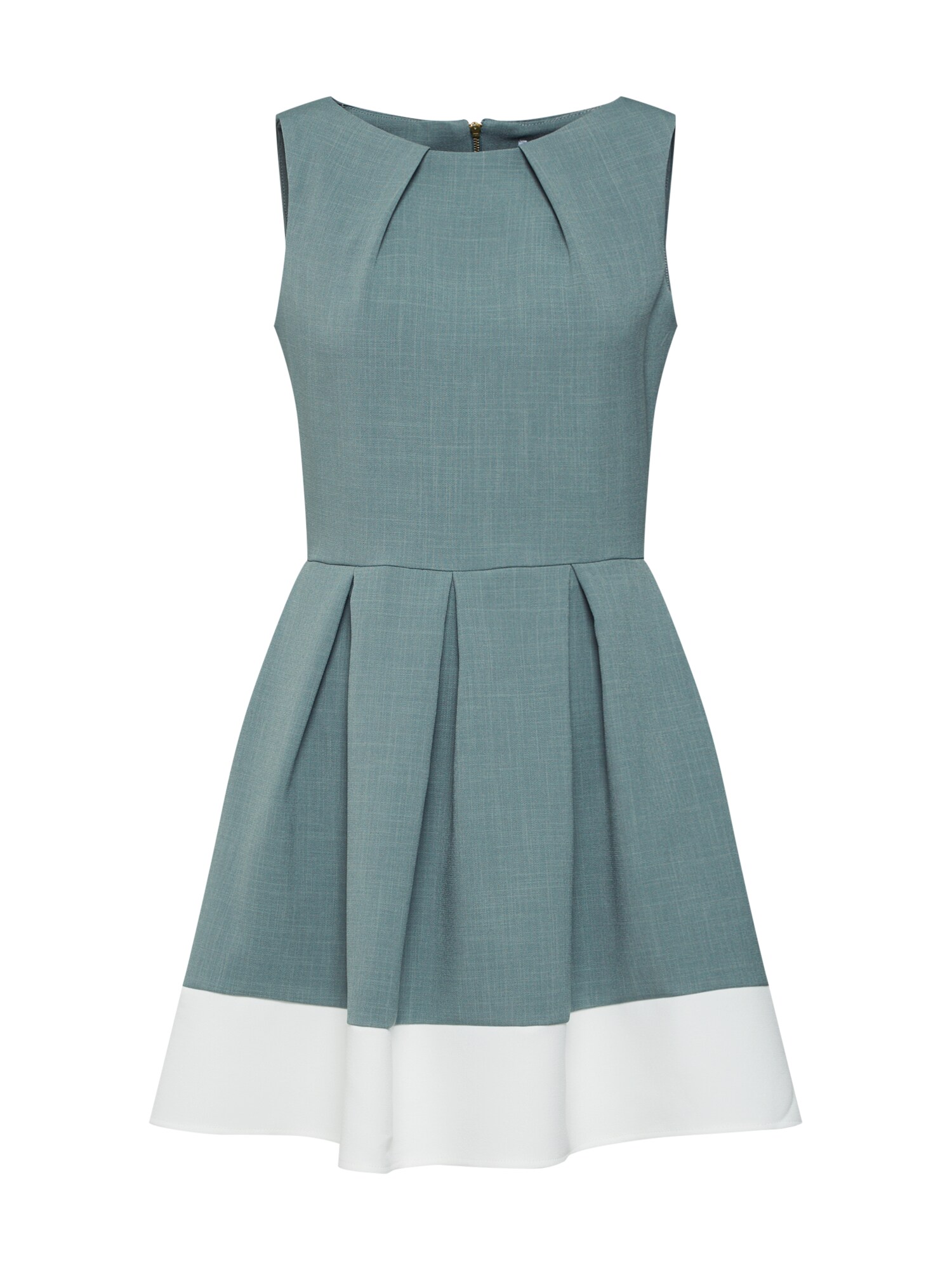 Closet London Dames Cocktailjurk Creme Petrol closet london kopen in de aanbieding