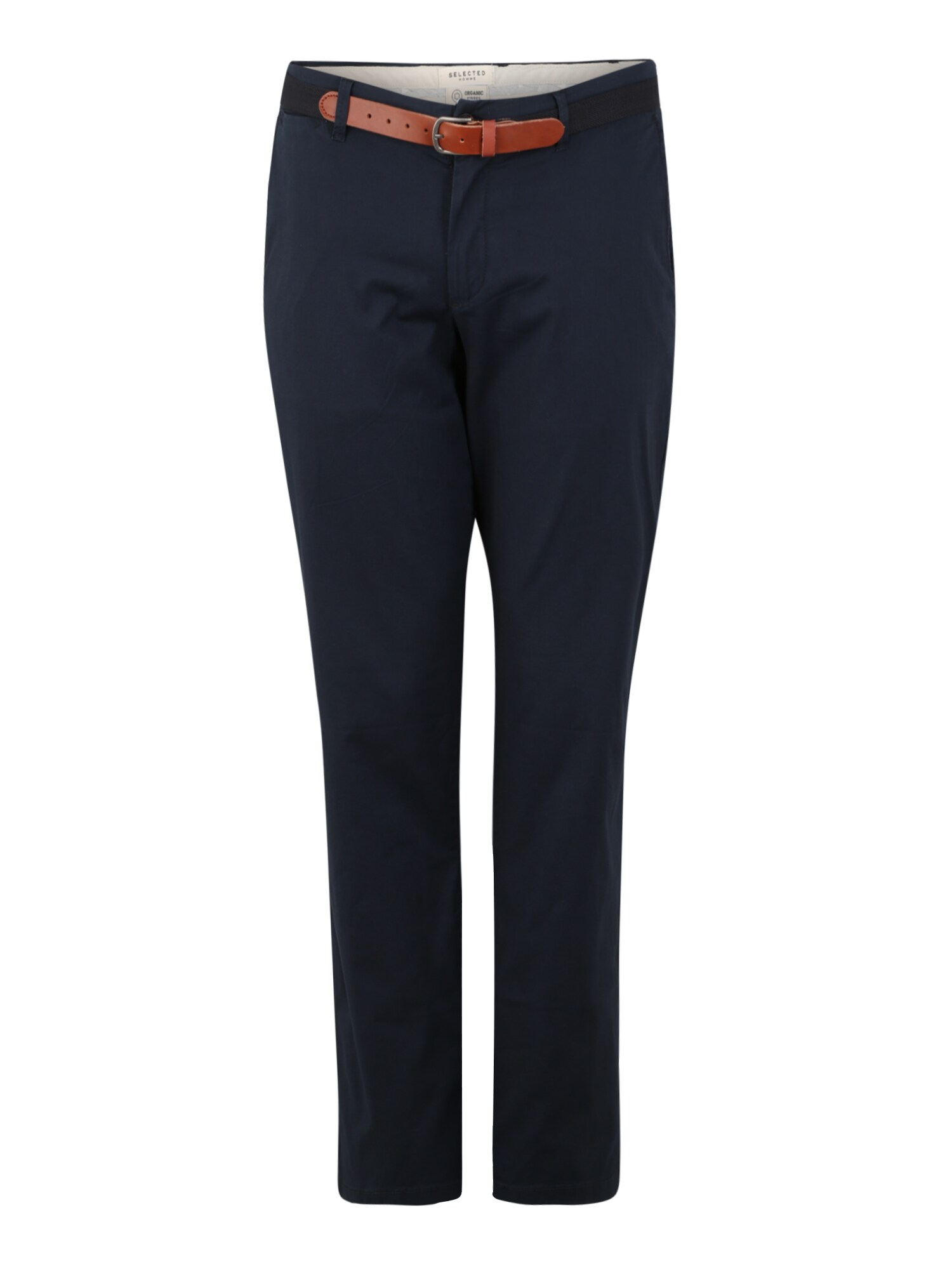 SELECTED HOMME Chino stiliaus kelnės 'SLIM-YARD'  safyro