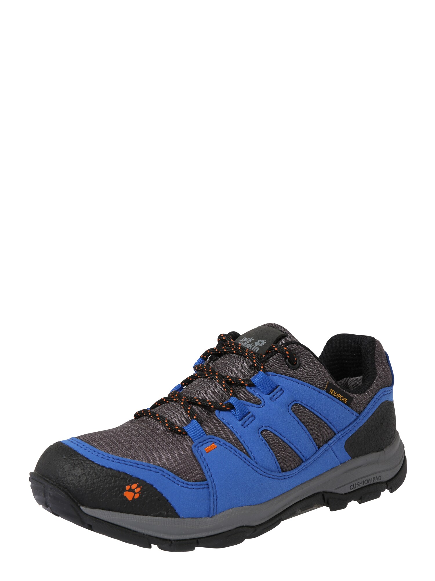 Jack Wolfskin Jongens Lage Schoen Mtn Attack 3 Texapore Blauw Antraciet jack wolfskin kopen in de aanbieding
