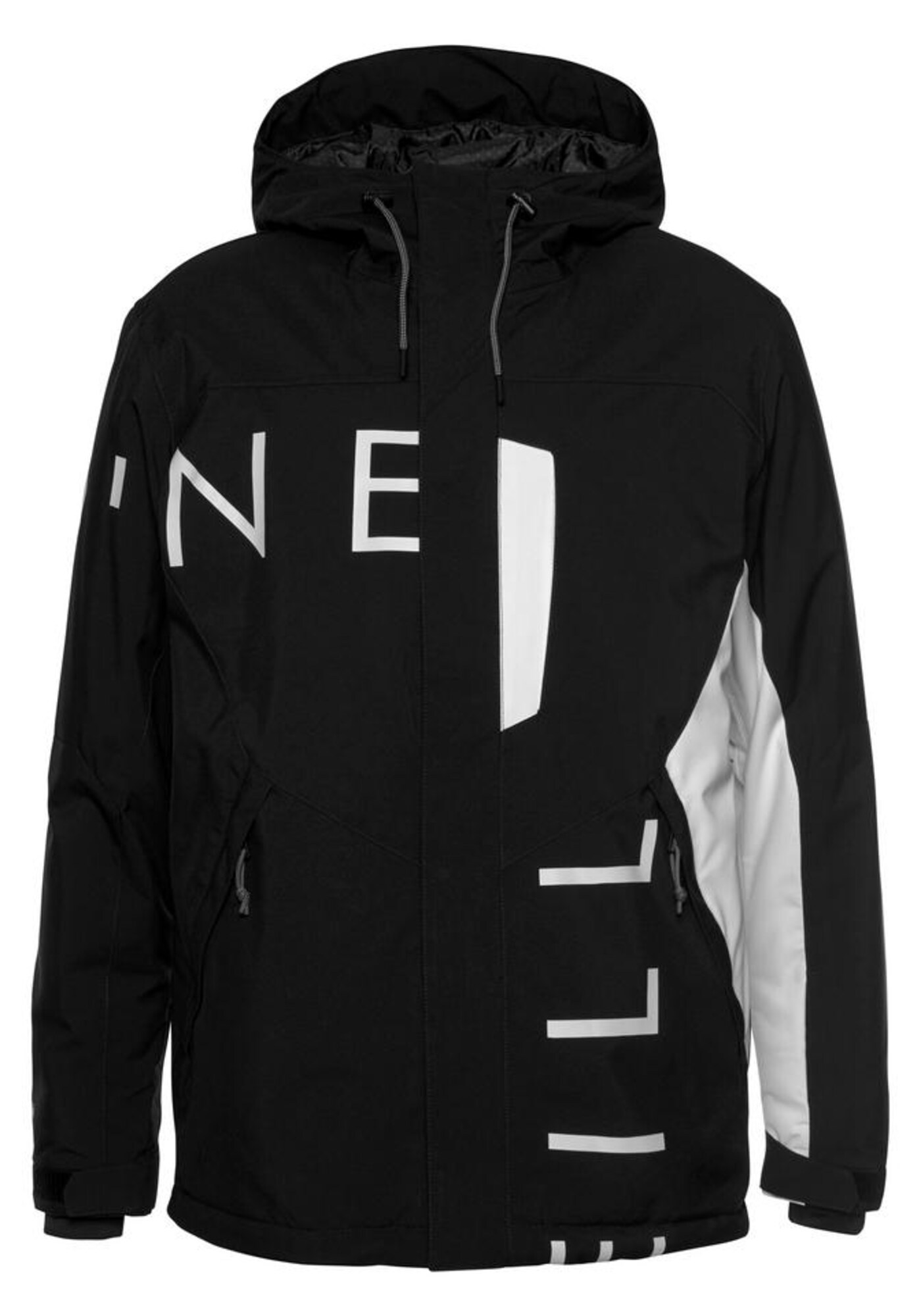 Oneill Heren Sportjas Suburbs Zwart Wit oneill kopen in de aanbieding