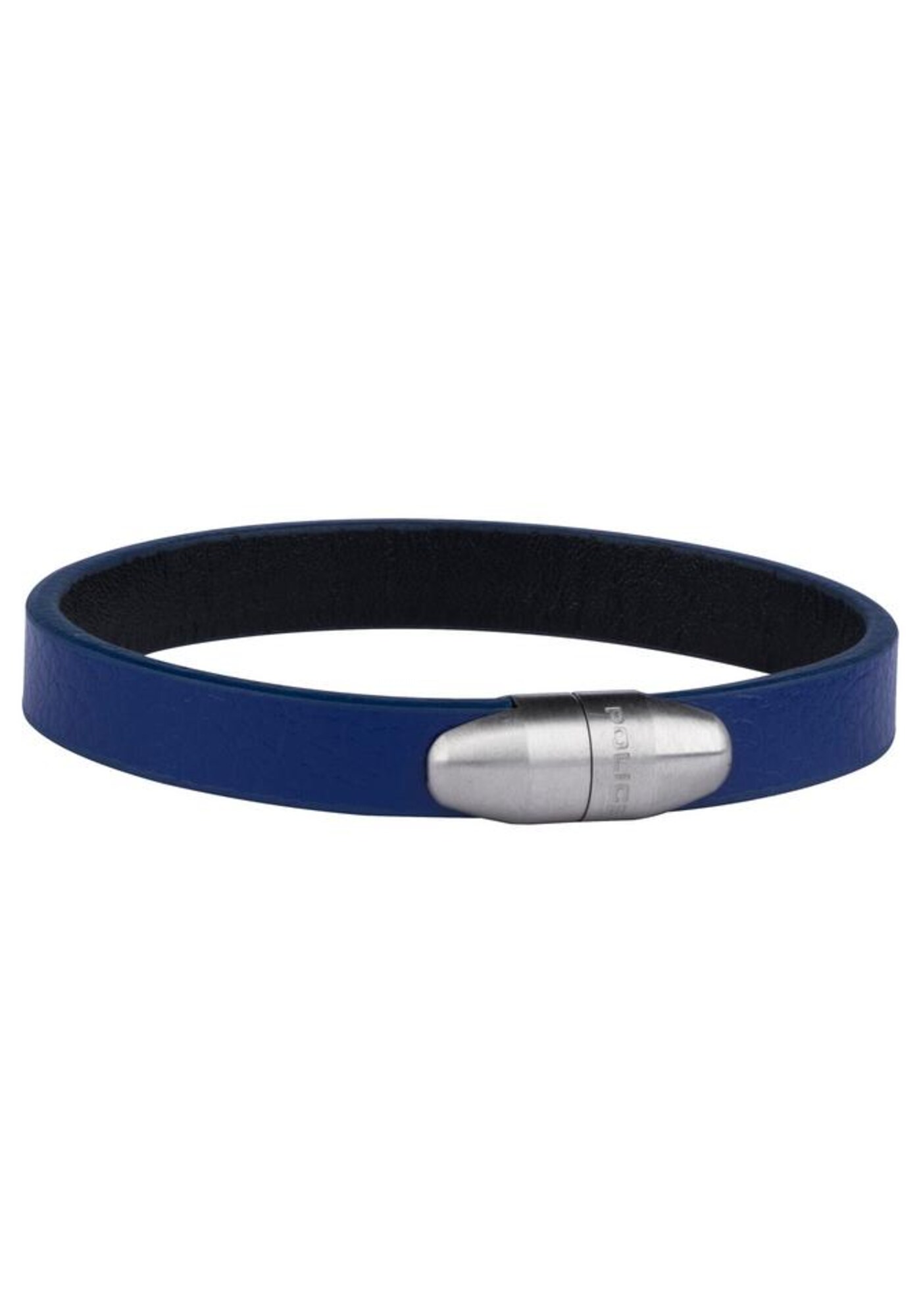 POLICE Armband ''''Lapa, PJ26351BLSN.02-L'''' saphir / silber