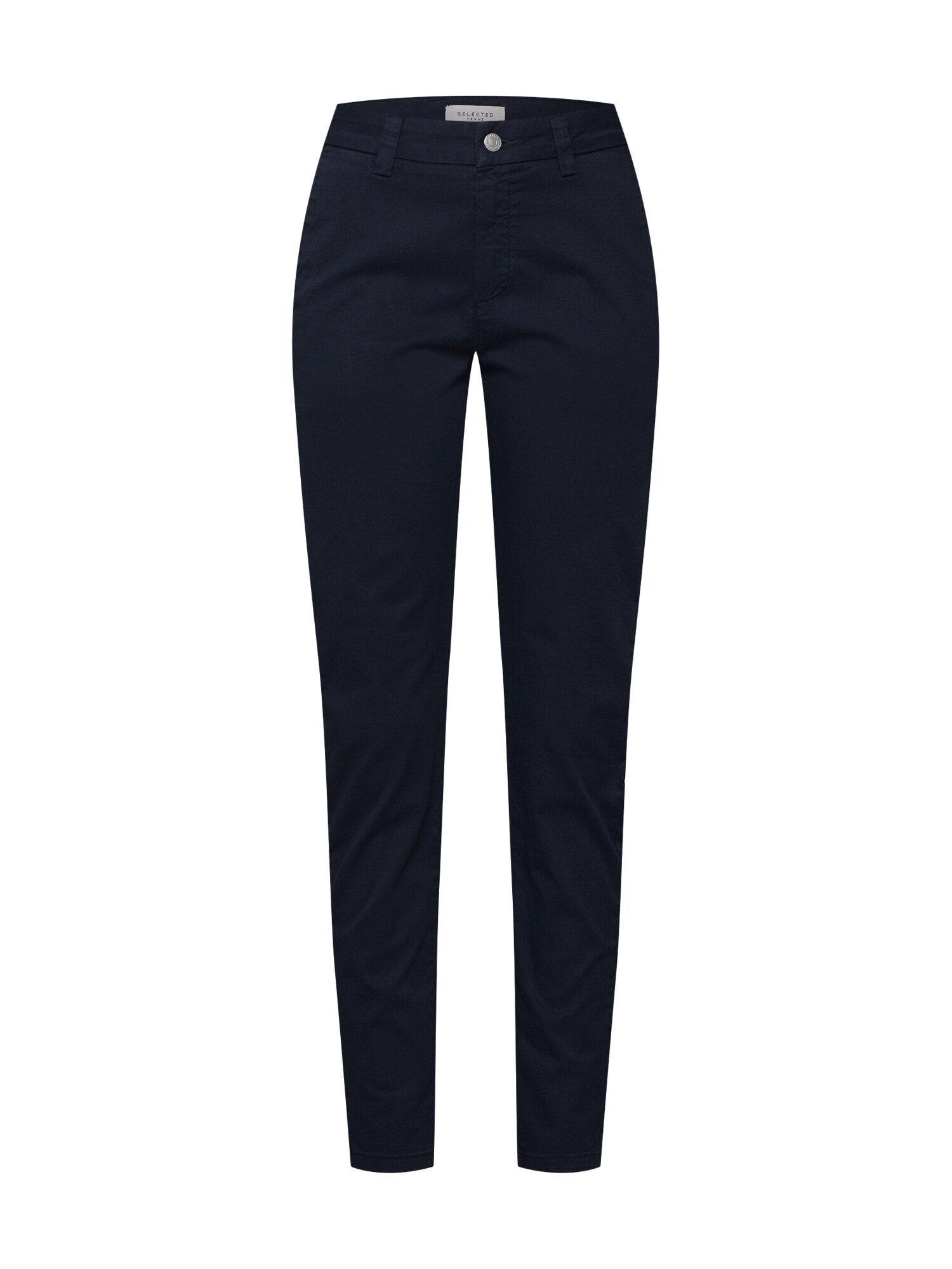 SELECTED FEMME Chino stiliaus kelnės  tamsiai mėlyna
