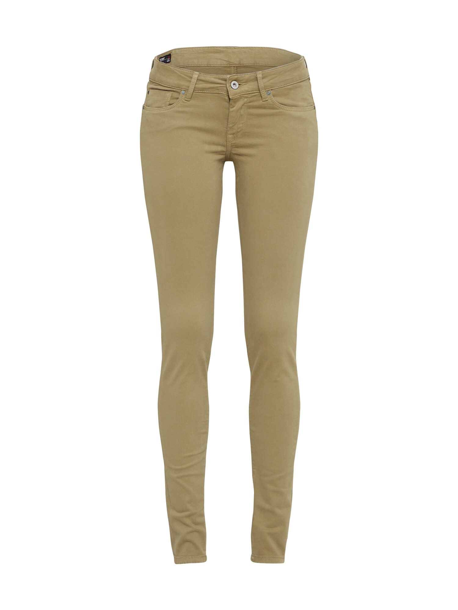 Pepe Jeans Dames Soho Olijfgroen pepe jeans kopen in de aanbieding