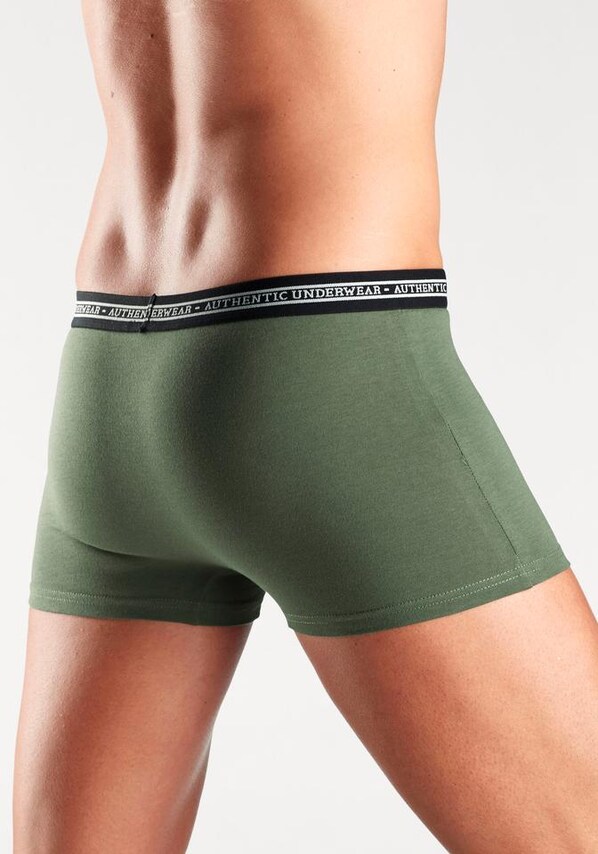 AUTHENTIC UNDERWEAR, Boxeralsók, bézs, barna, szürke & zöld, 21 kép a 24 közül