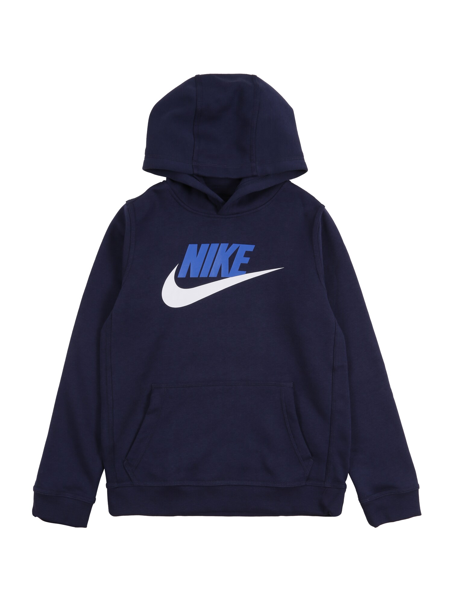 Nike Sportswear Megztinis be užsegimo 'CLUB + HBR PO'  tamsiai mėlyna