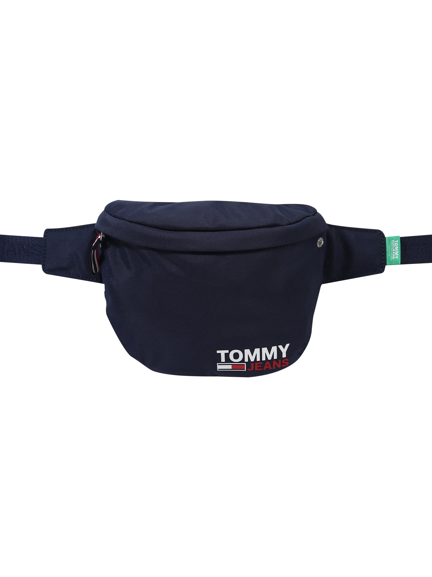 Tommy Jeans Rankinė ant juosmens 'Campus Girl'  tamsiai mėlyna / balta / raudona / šviesiai žalia