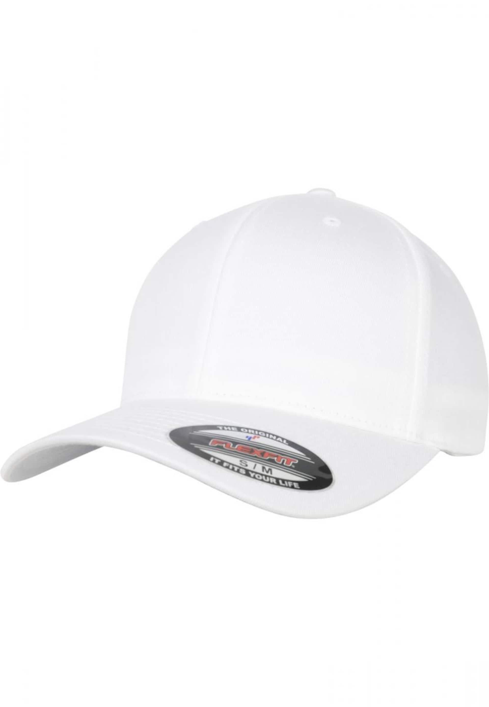 Flexfit Keps Organic White Stretch Fit herr – bild 2