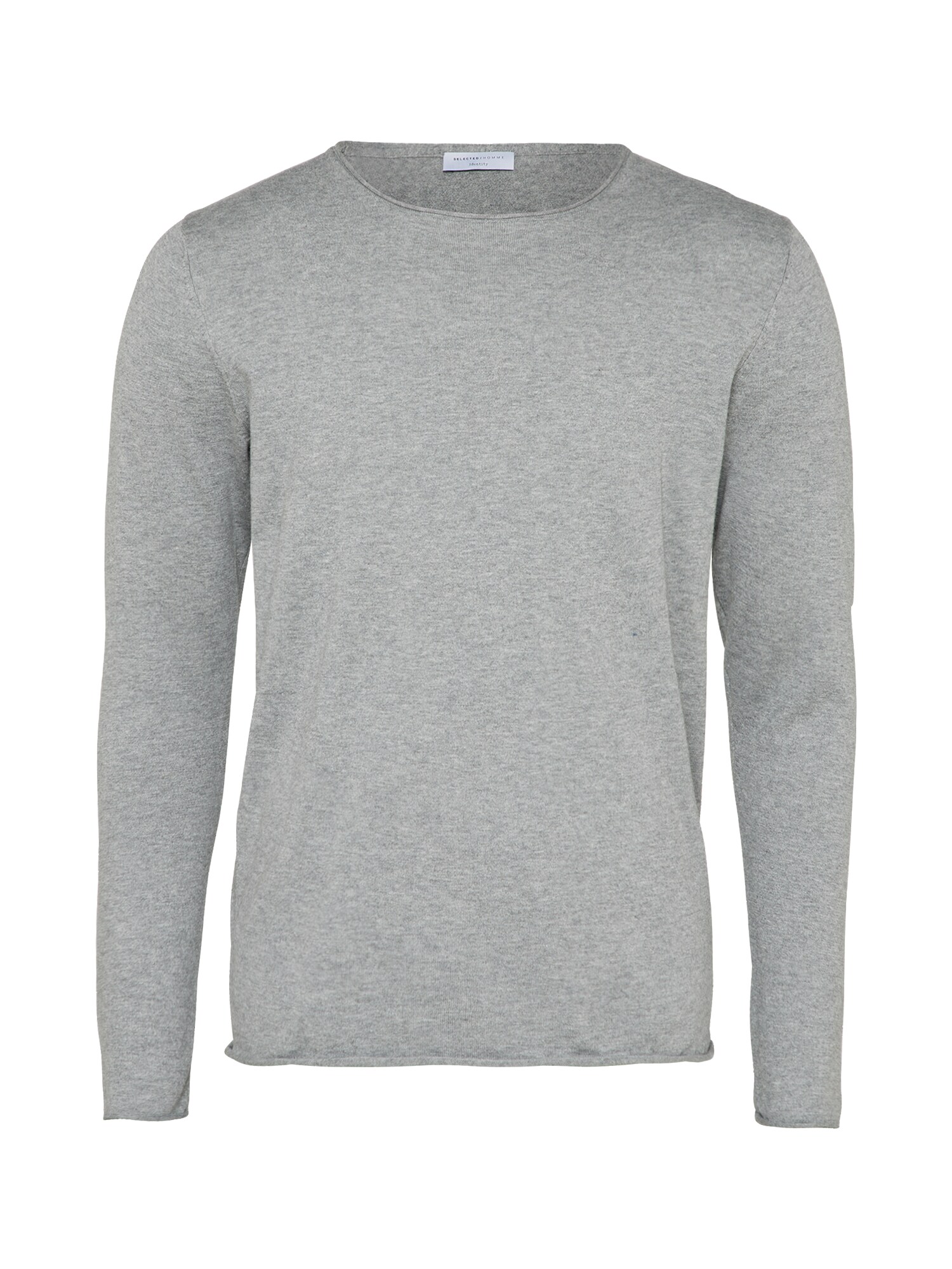 SELECTED HOMME Megztinis 'SHDDOME CREW NECK NOOS'  pilka