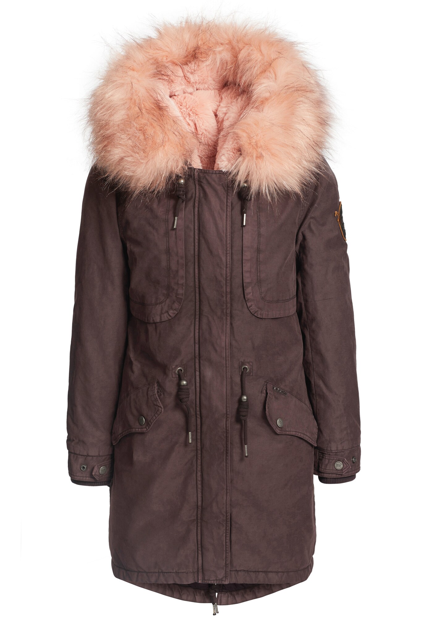 Khujo Dames Winterparka Umara2 Donkerlila Rosa khujo kopen in de aanbieding