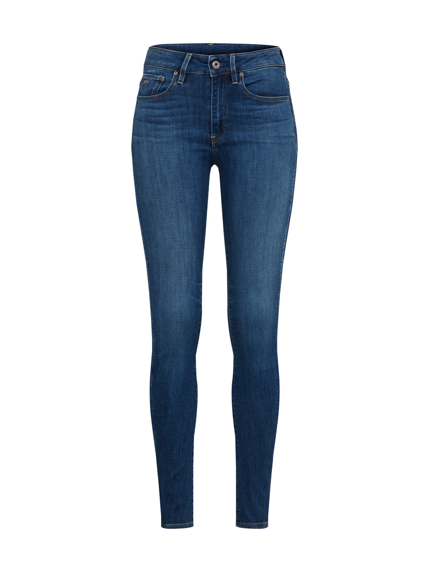 G-Star RAW Džinsai '3301 High Skinny'  tamsiai (džinso) mėlyna