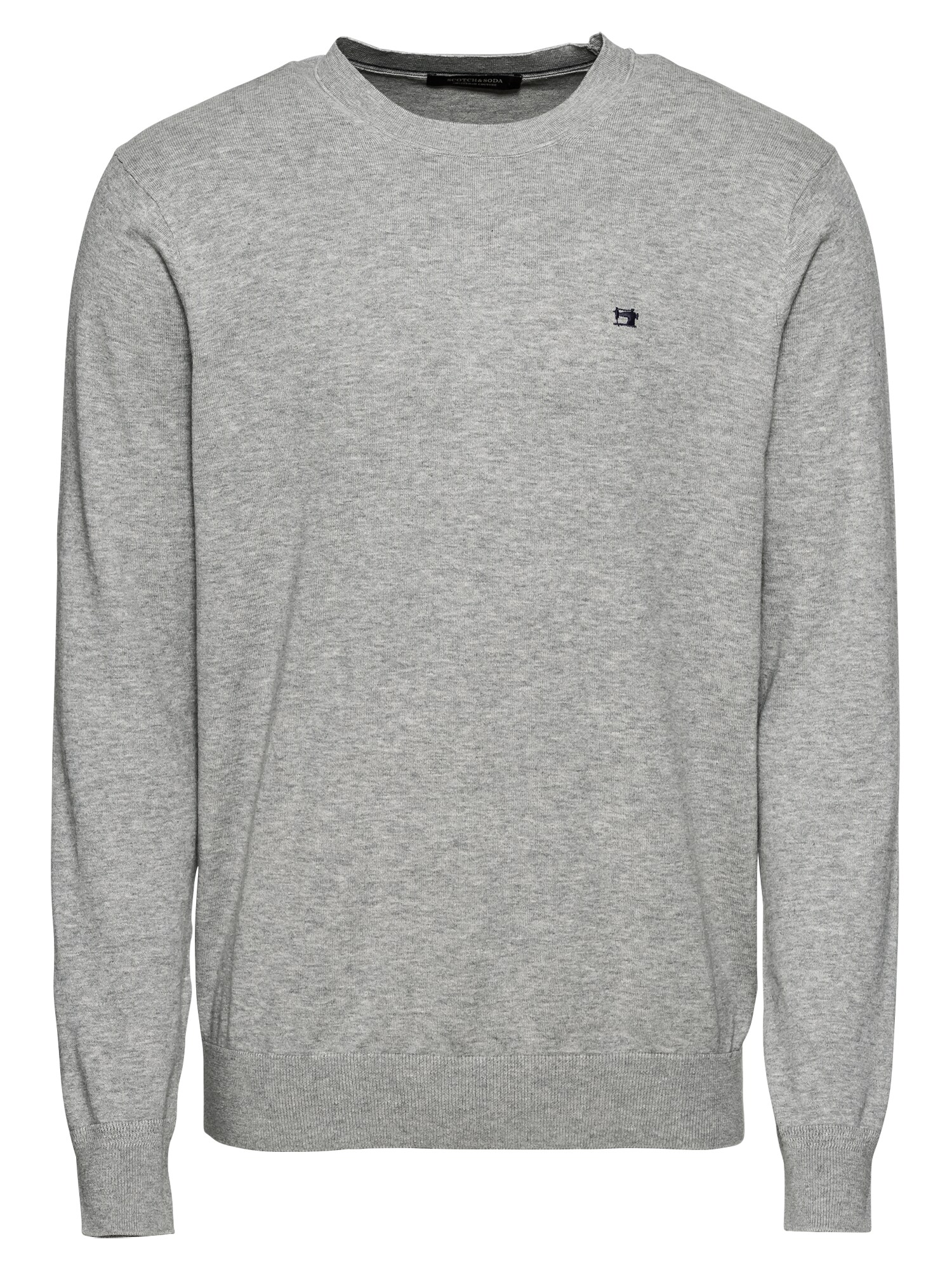 Scotch Soda Heren Trui Lichtgrijs scotch soda kopen in de aanbieding