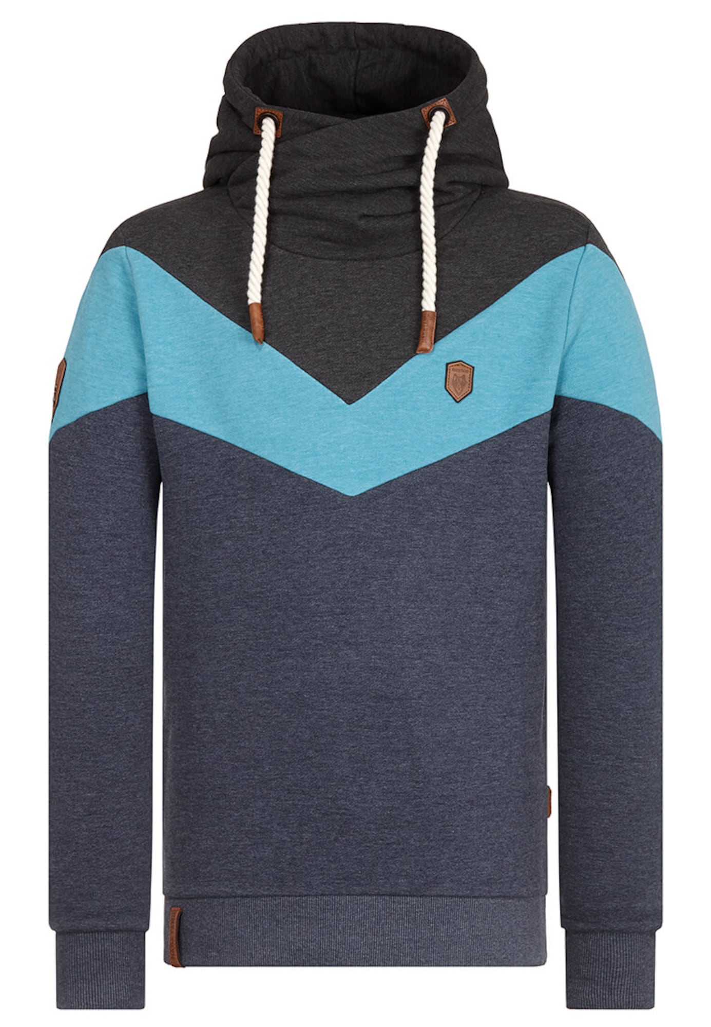 Naketano Sweatshirt Aqua / Blauw Gemêleerd