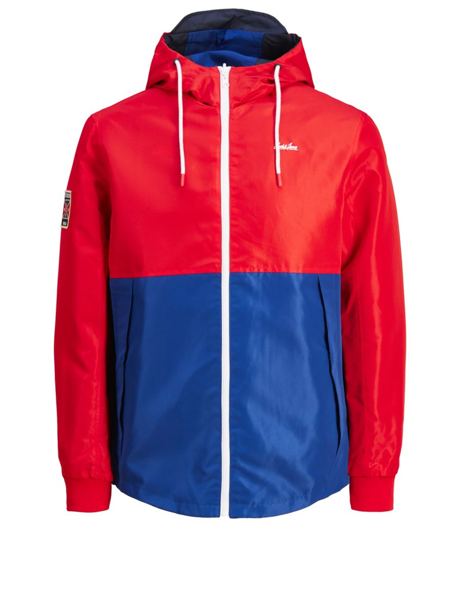 Jack And Jones Heren Tussenjas Blauw Rood Wit jack and jones kopen in de aanbieding