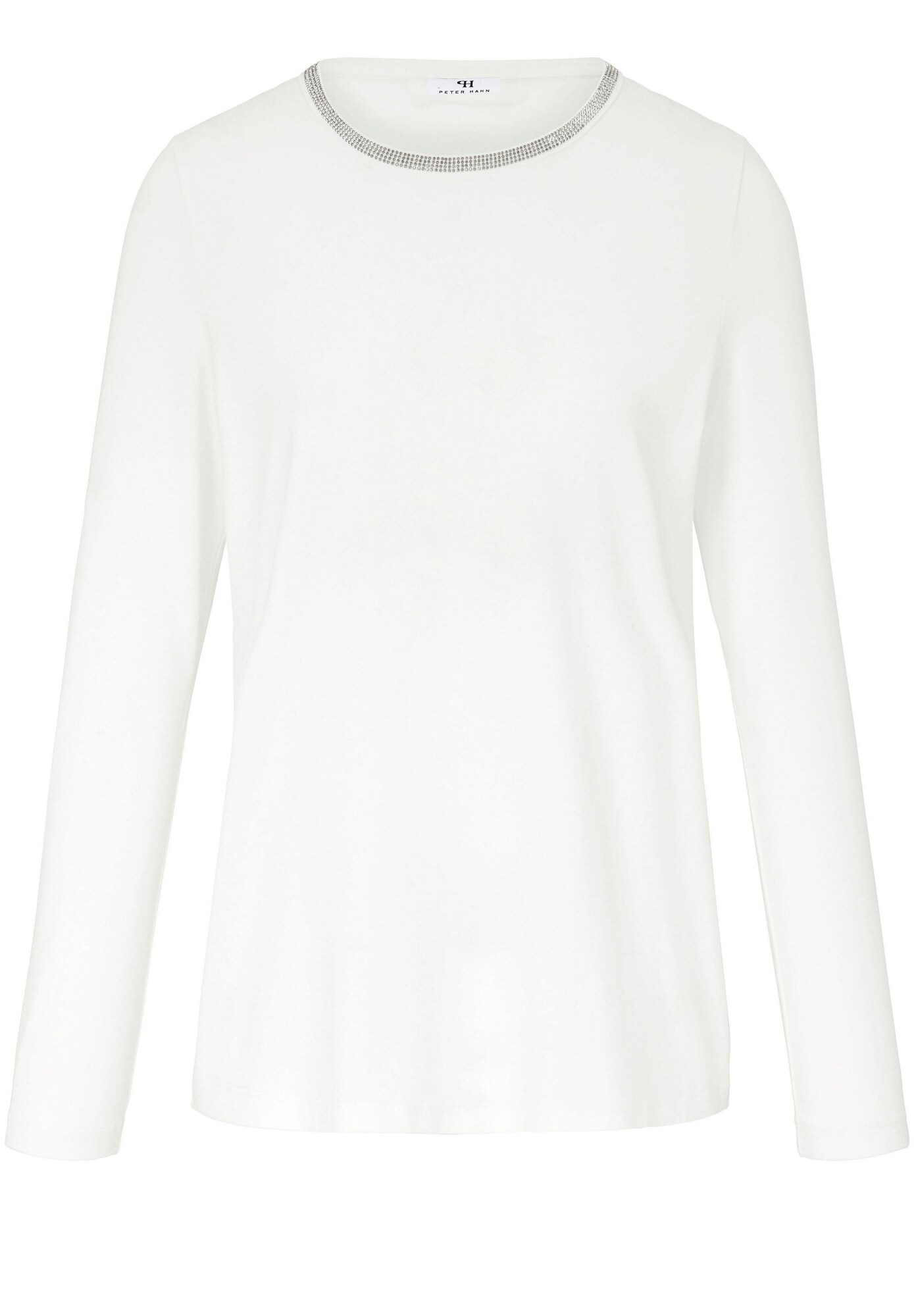 Peter Hahn Dames Shirt Zilver Offwhite peter hahn kopen in de aanbieding