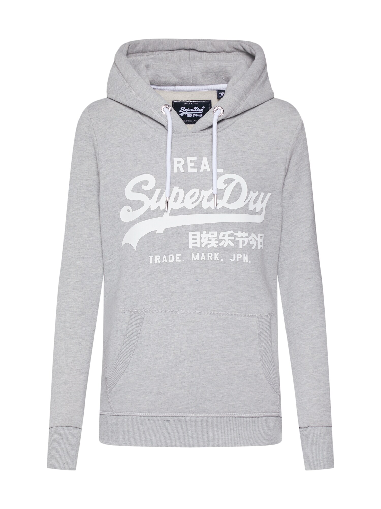 Superdry Dames Sweatshirt Grijs superdry kopen in de aanbieding