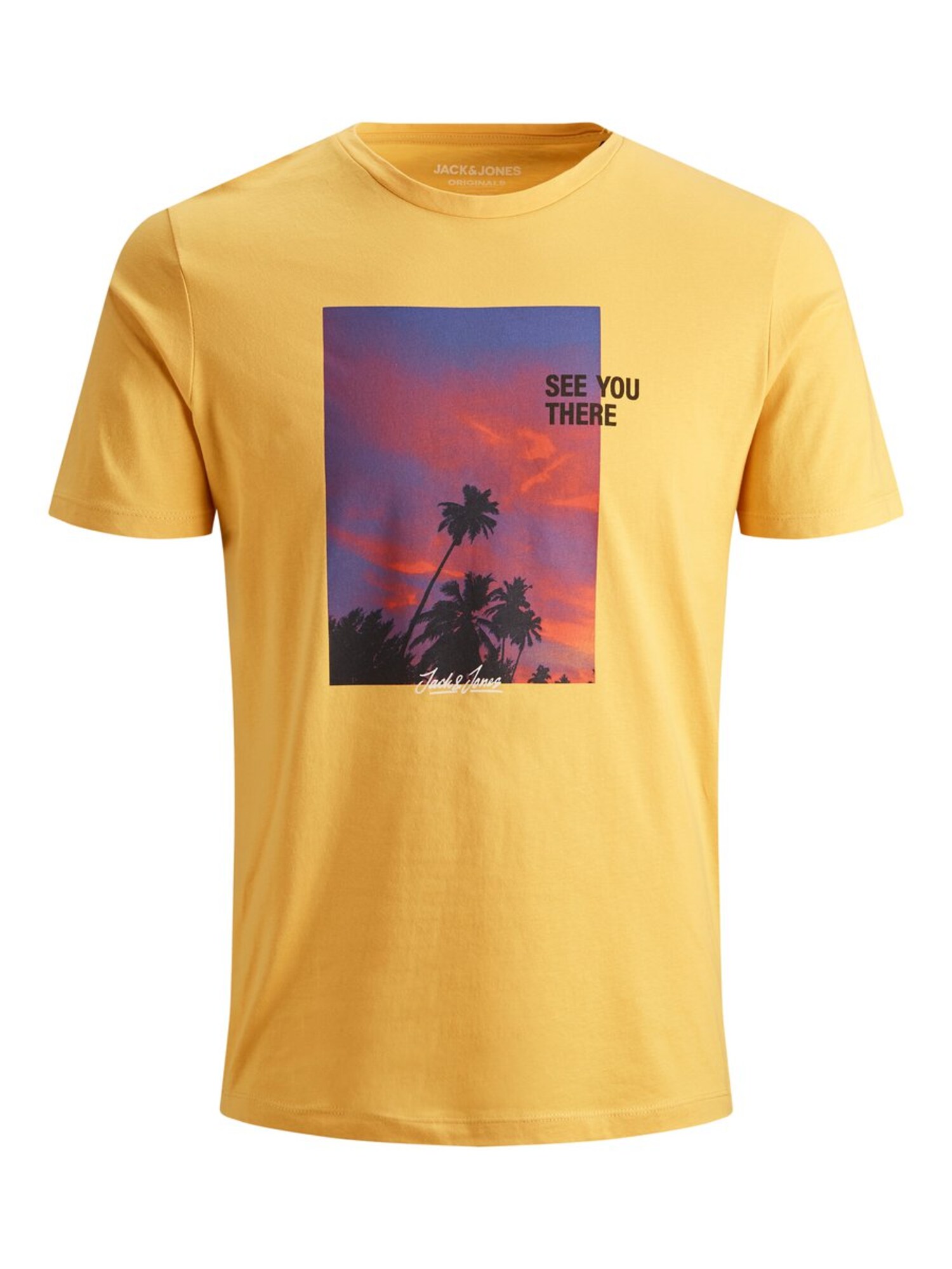 Jack And Jones Heren Shirt Gemengde Kleuren Lichtoranje jack and jones kopen in de aanbieding