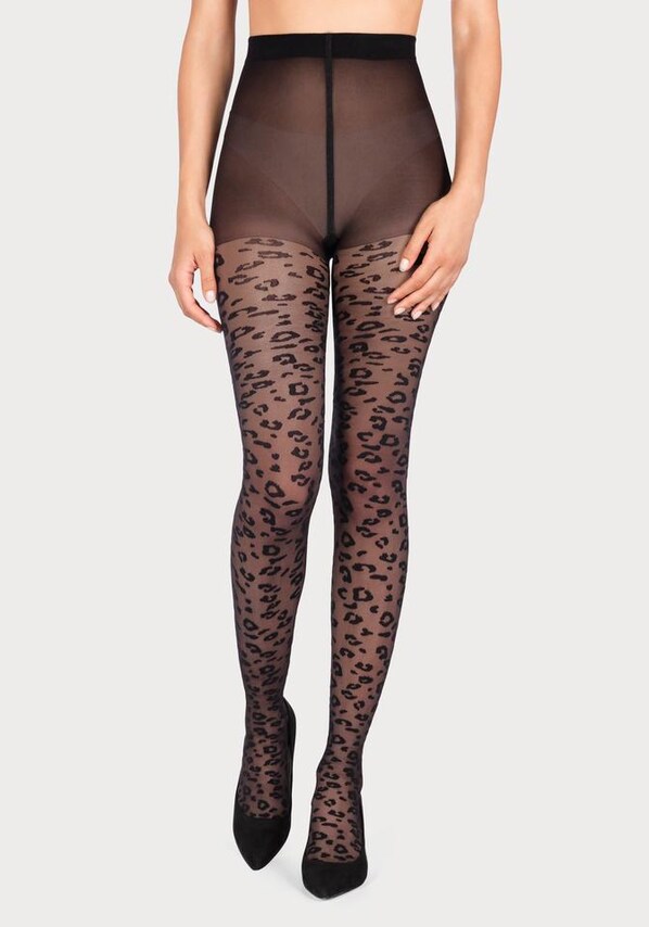 PETITE FLEUR GOLD, Harisnyanadrág, fekete, 4 kép a 4 közül