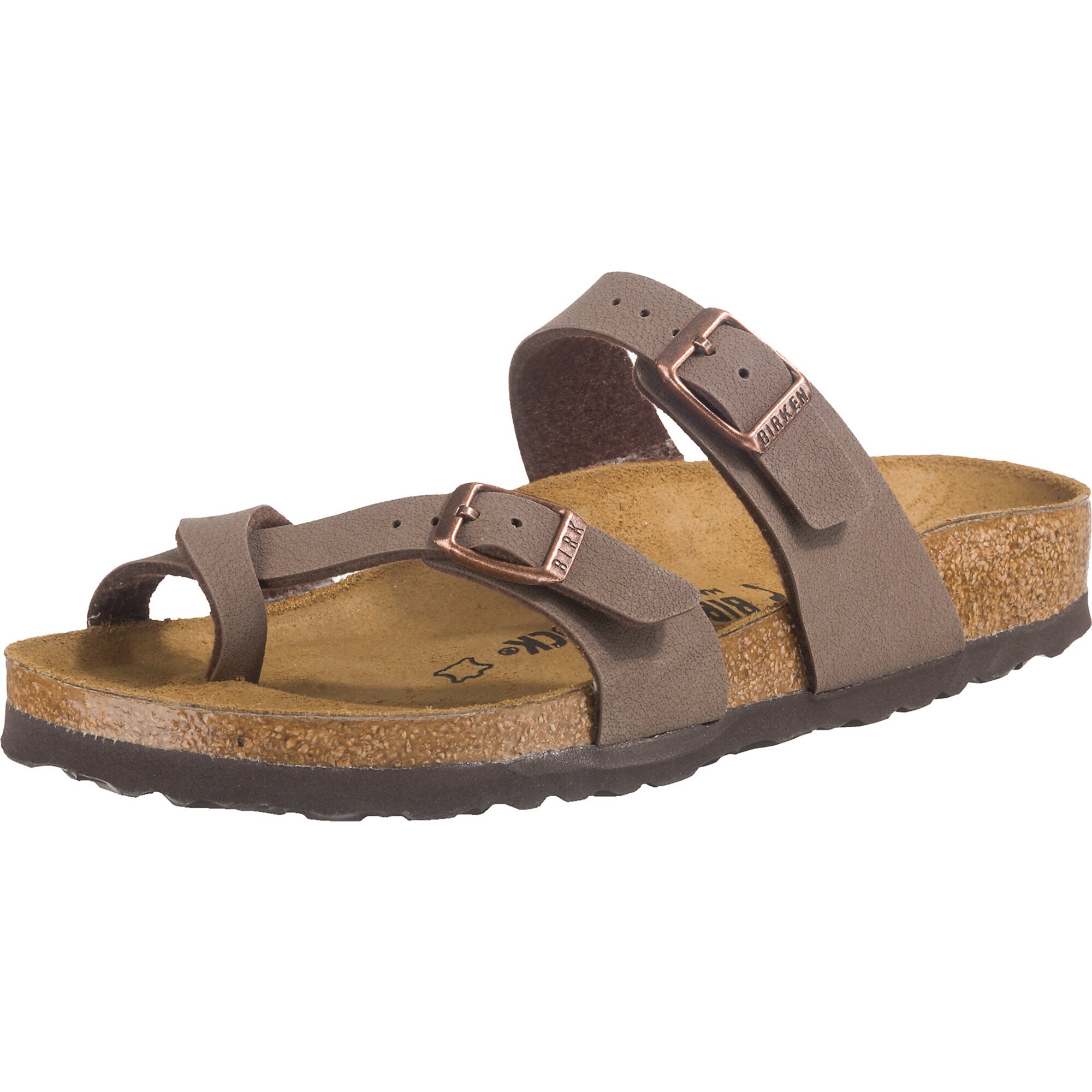 BIRKENSTOCK Šlepetės per pirštą 'Mayari'  ruda