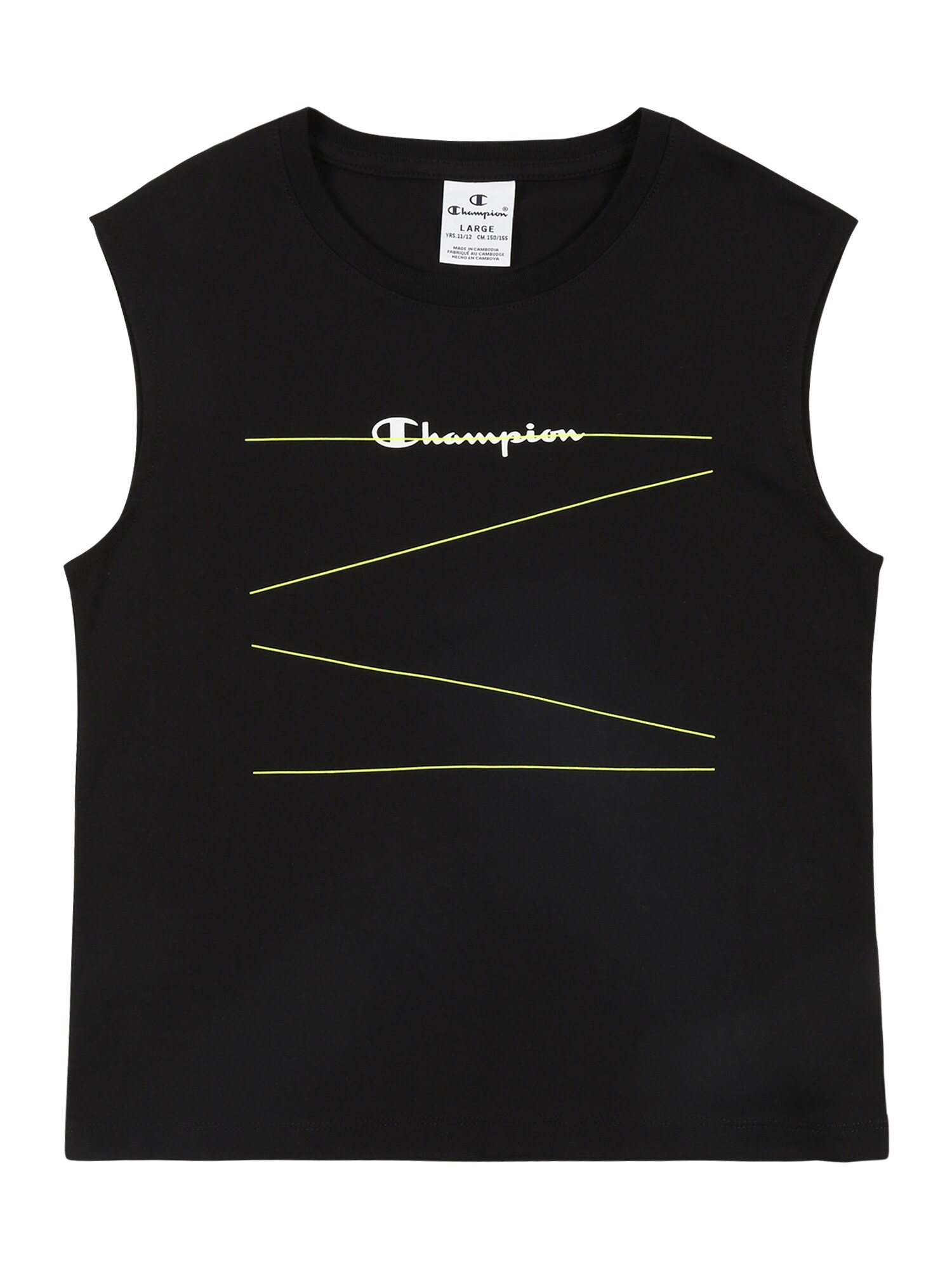 Champion Authentic Athletic Apparel Palaidinė be rankovių  juoda