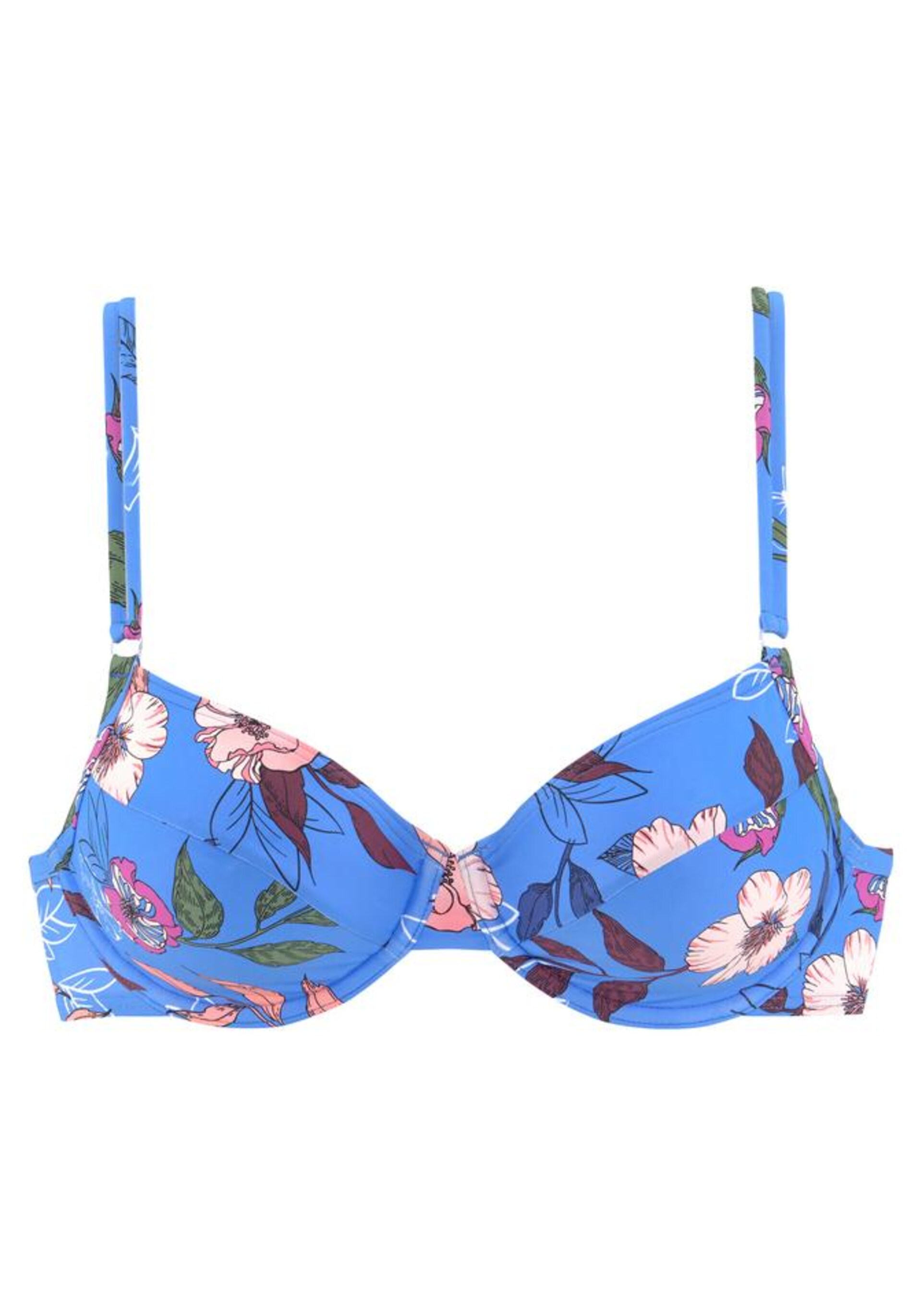 SOliver Bikiniöverdel beige / blå / grön / rosa bikinis dam