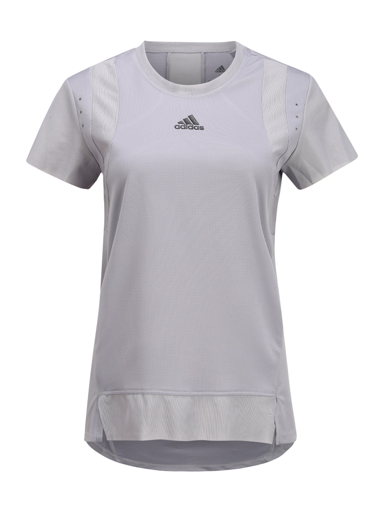 ADIDAS PERFORMANCE Sportiniai marškinėliai 'TEE'  juoda / pilka