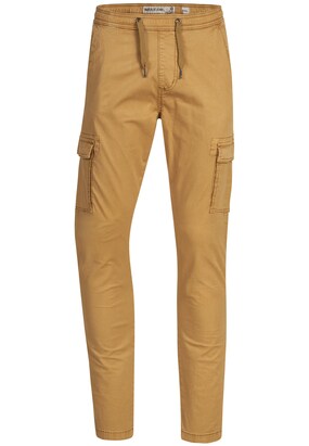 INDICODE JEANS Cargobroek ‘Broadwick’ Karamel