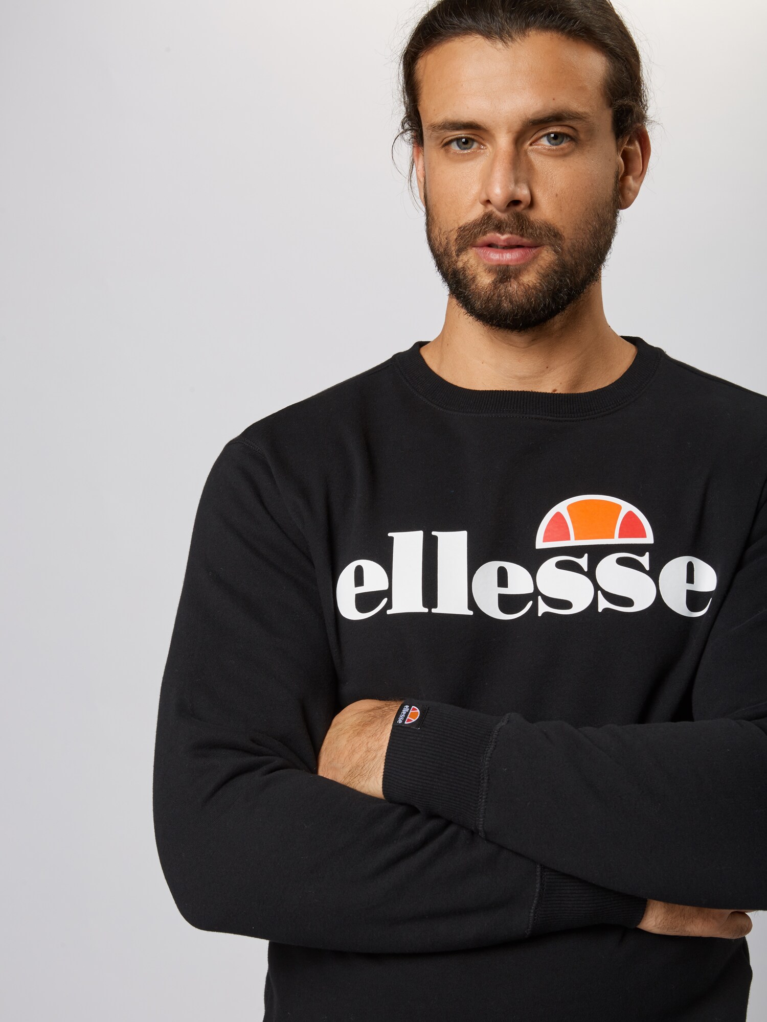 ELLESSE Mikina 'Succiso' mandarínková / grenadínová / čierna / biela (obrázok 4)