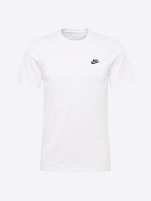 Nike Sportswear Camiseta 'Club'  negro / blanco