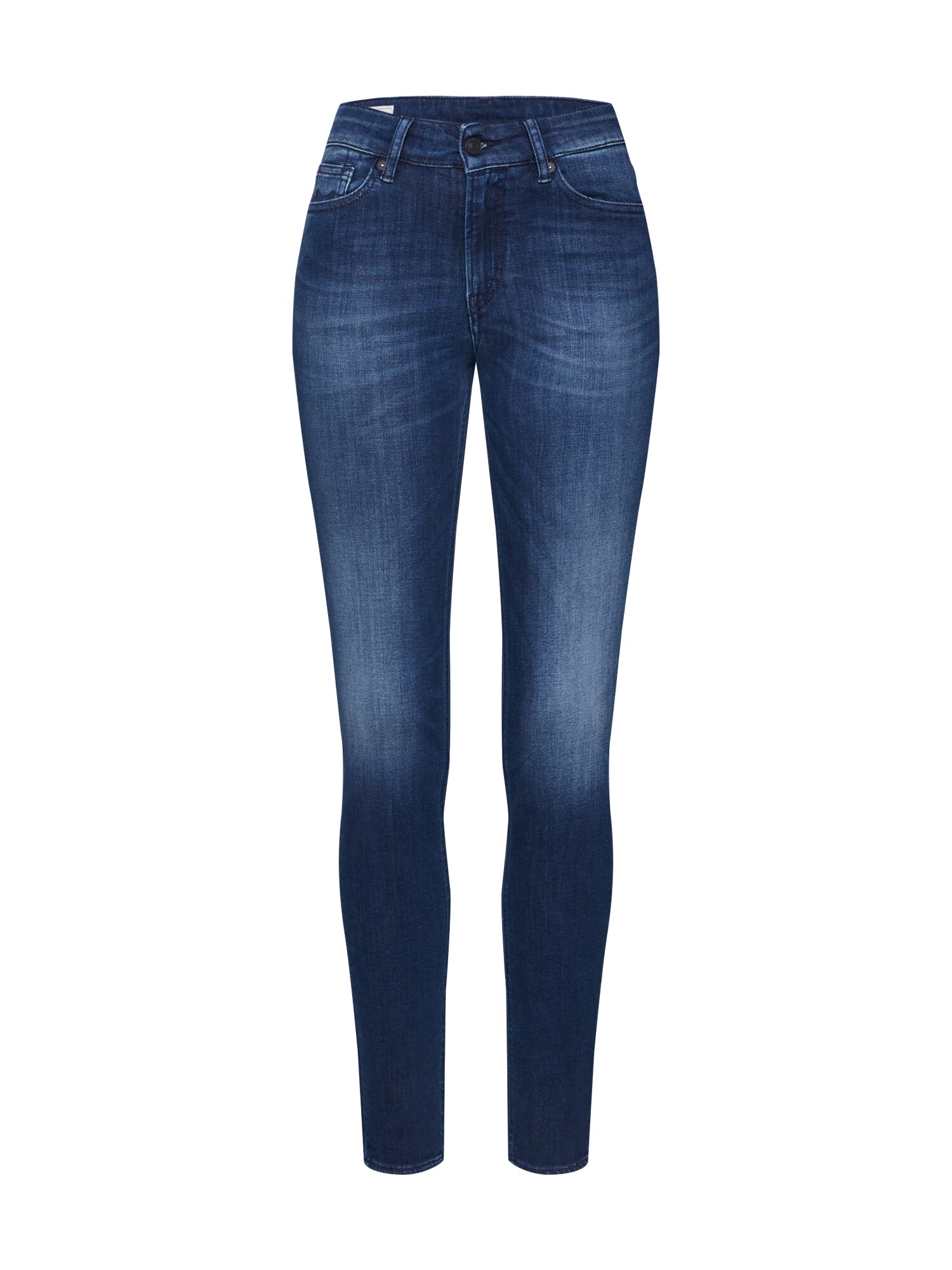 Kings Of Indigo Džínsy 'JUNO HIGH'  modrá denim