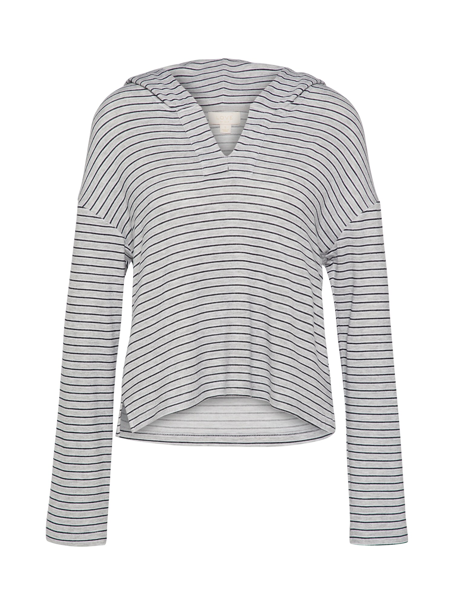 Gap Dames Slaapshirt Slounge Grijs Zwart gap kopen in de aanbieding