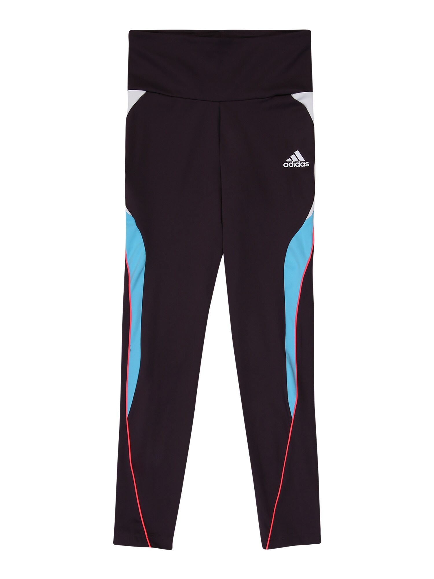 ADIDAS PERFORMANCE Sportinės kelnės  juoda / turkio spalva