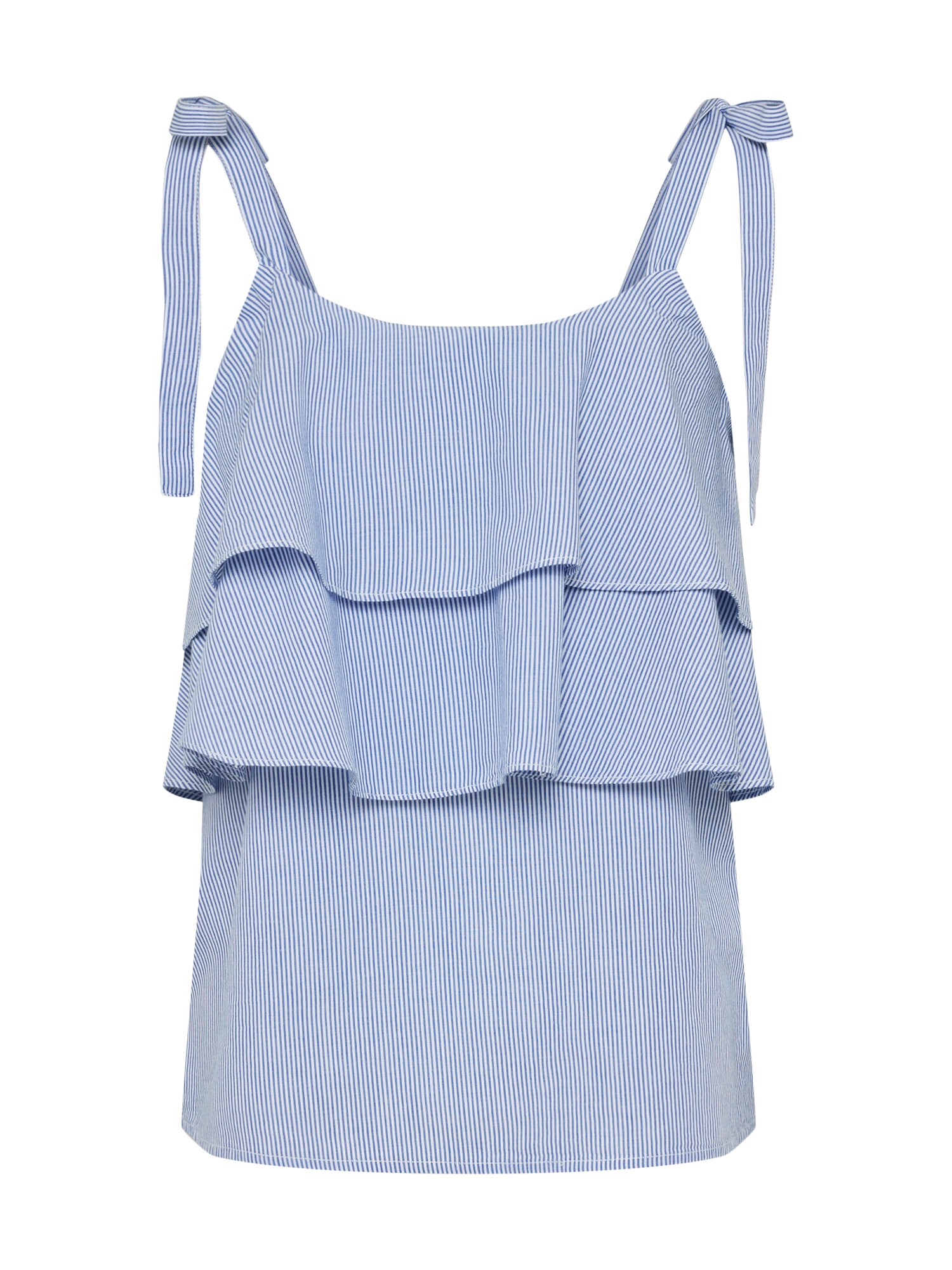 Vila Dames Top Blauw Wit vila kopen in de aanbieding