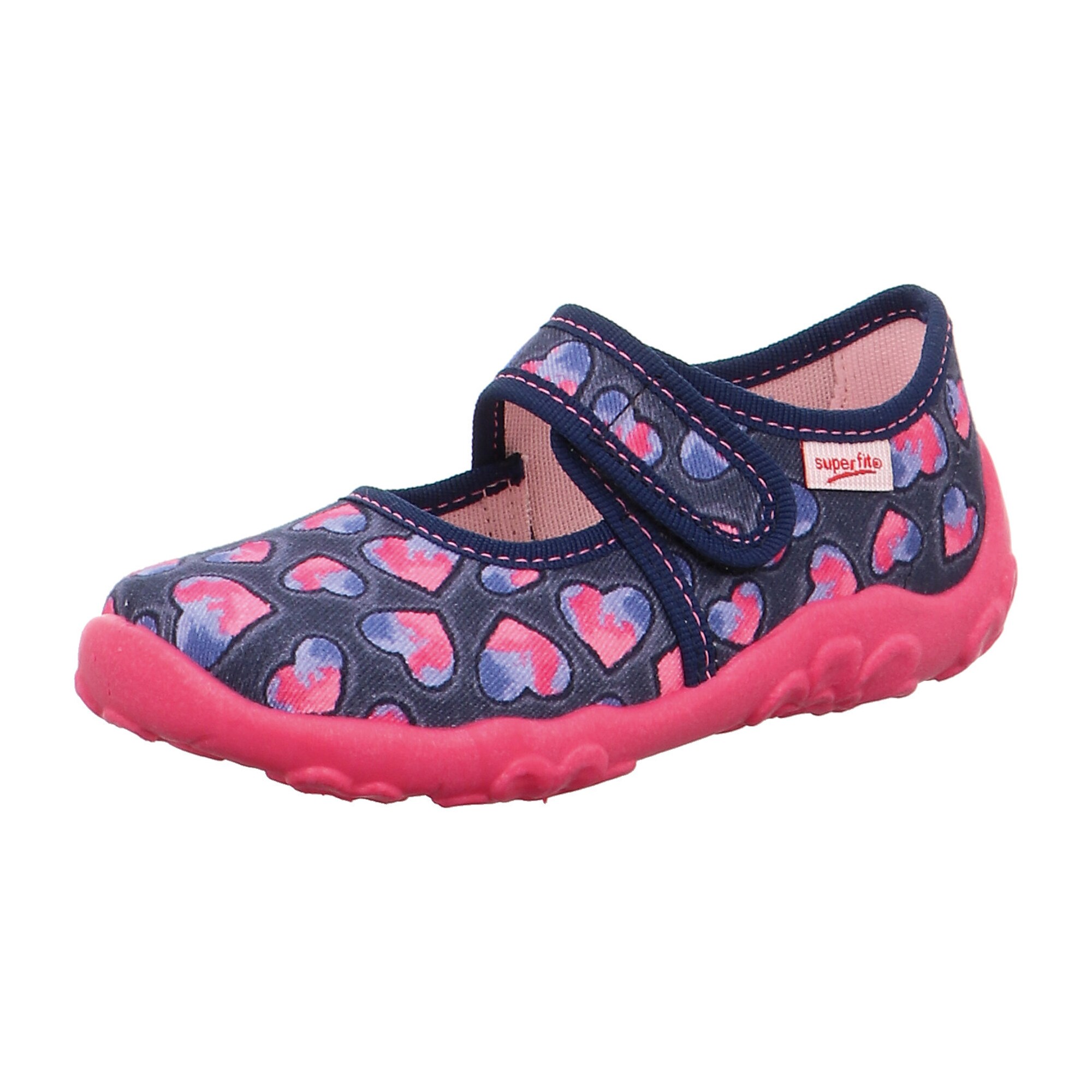 SUPERFIT Papuče 'Bonny' modrá / námornícka modrá / fuksia