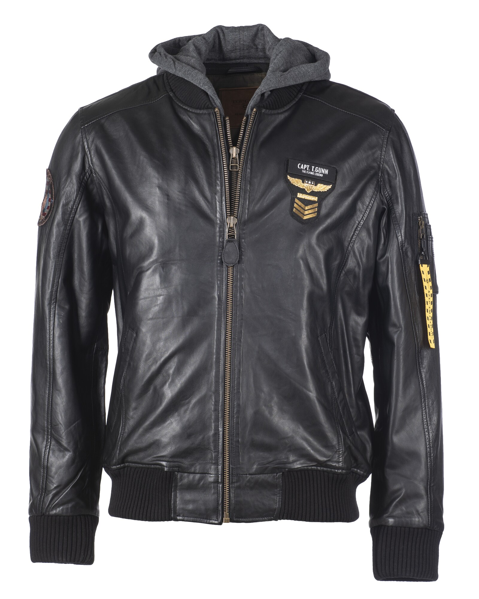 Thumbnail - TOP GUN Lederjacke TG-1004