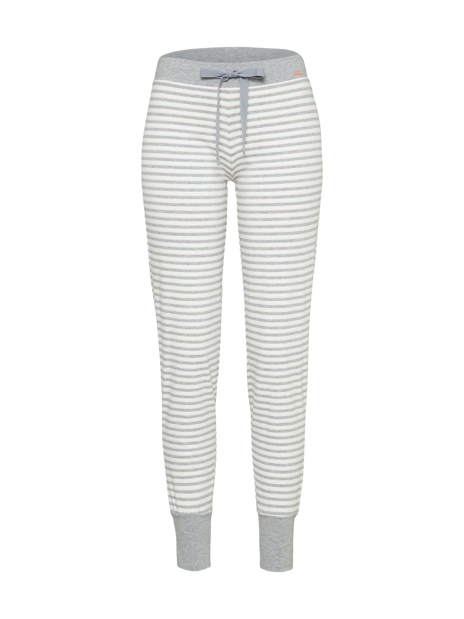 Skiny Dames Pyjamabroek Grijs Wit skiny kopen in de aanbieding