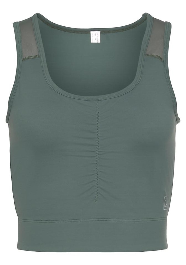 LASCANA ACTIVE, Sport top, zöld, 2 kép a 5 közül