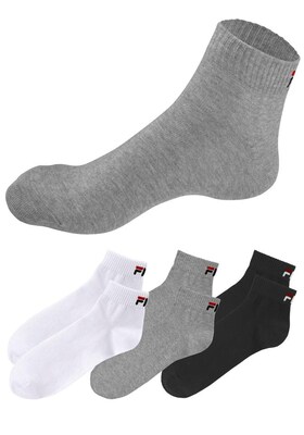 FILA Calcetines  gris / negro / blanco