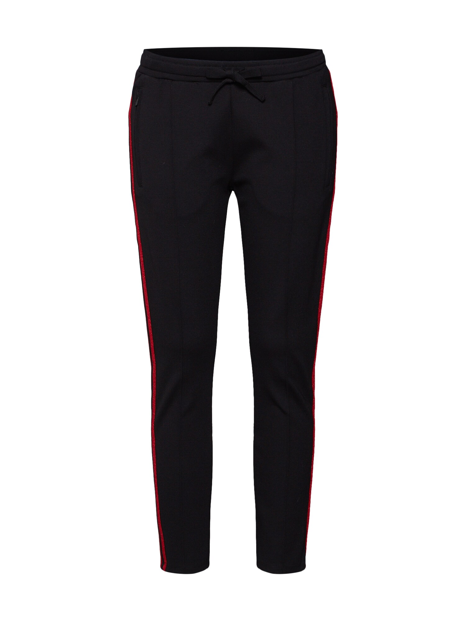 10Days Dames Pantalon Rood Zwart 10days kopen in de aanbieding
